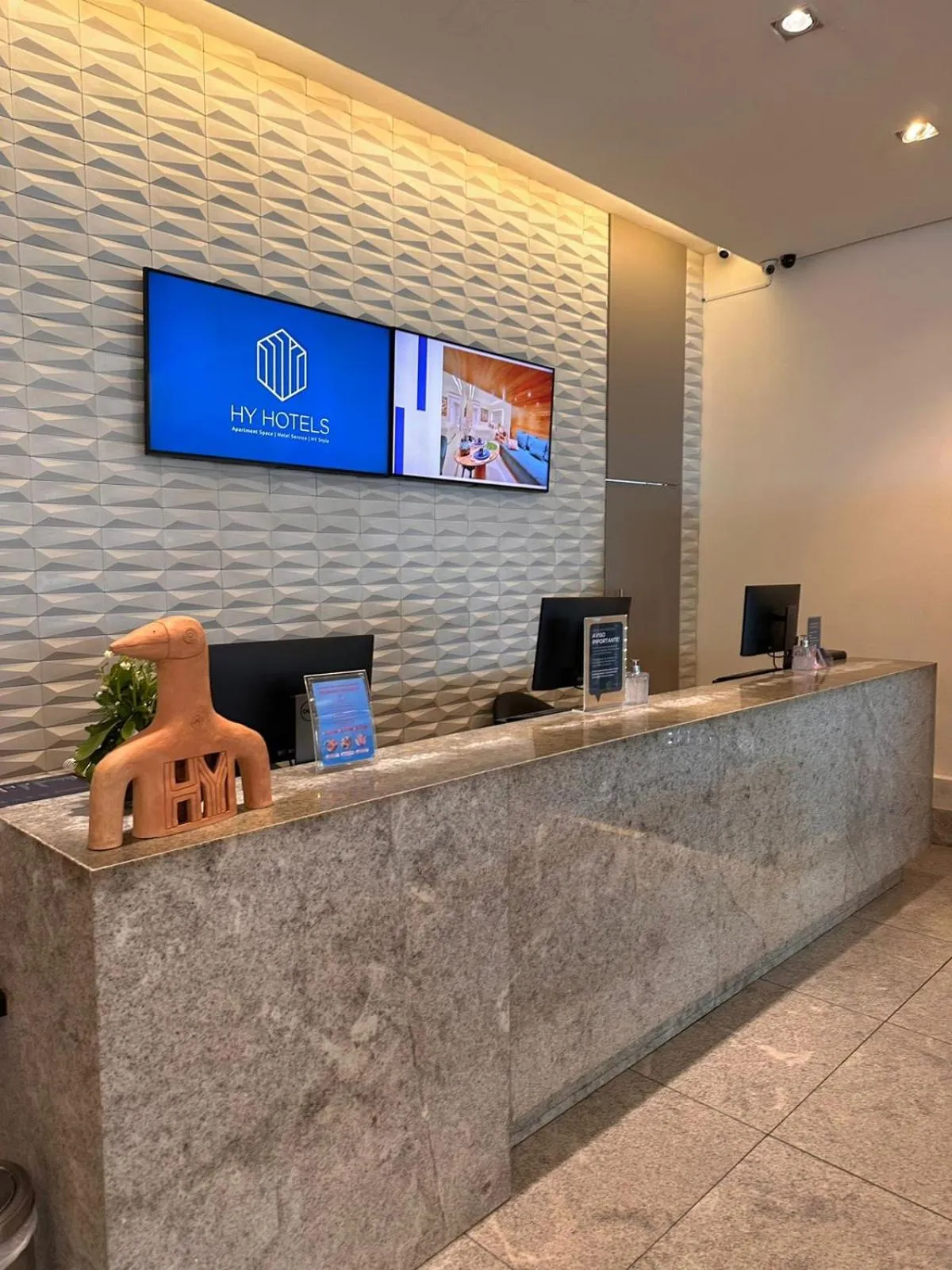 Lobby or reception in HY Apartments & Hotels