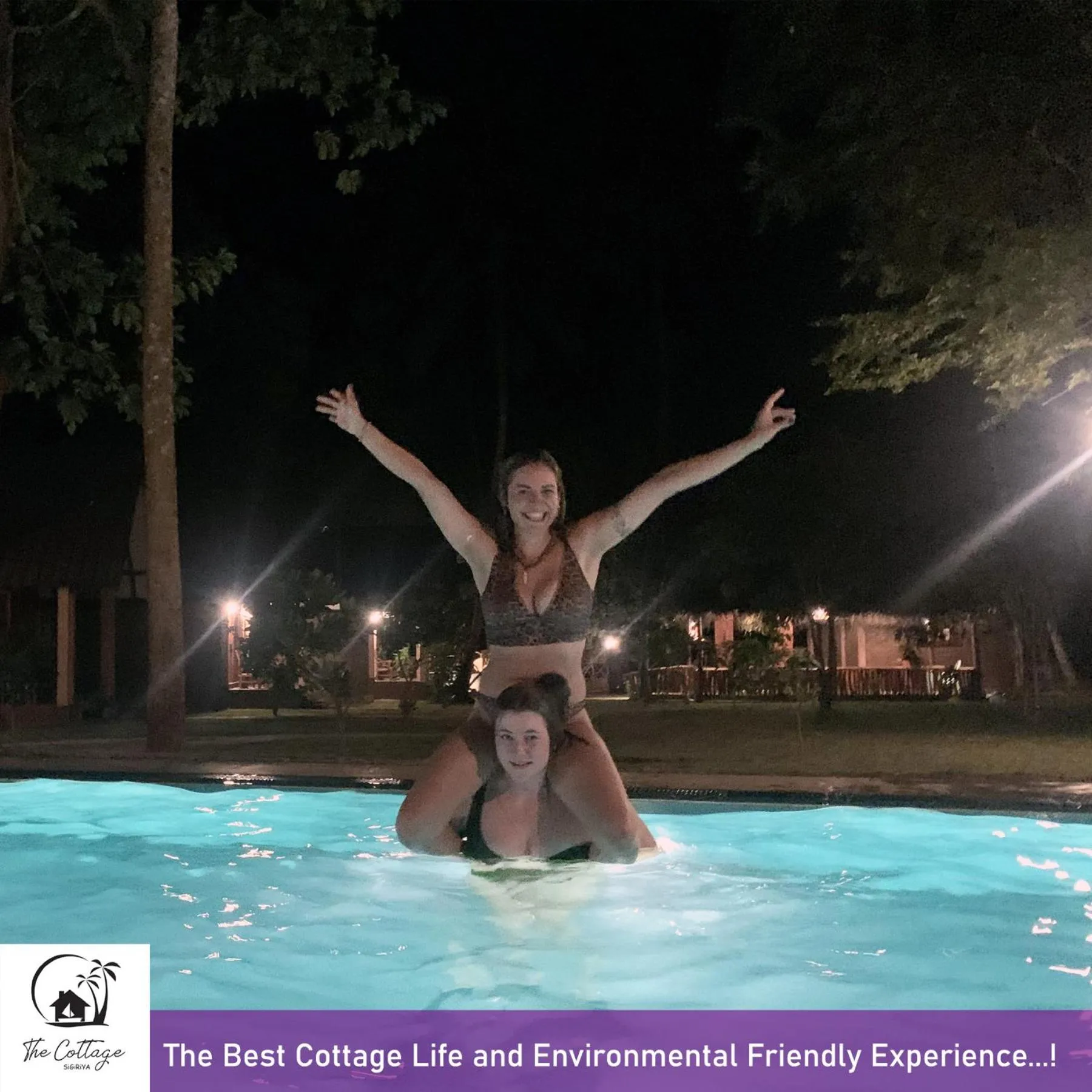 Swimming pool in The Cottage Sigiriya