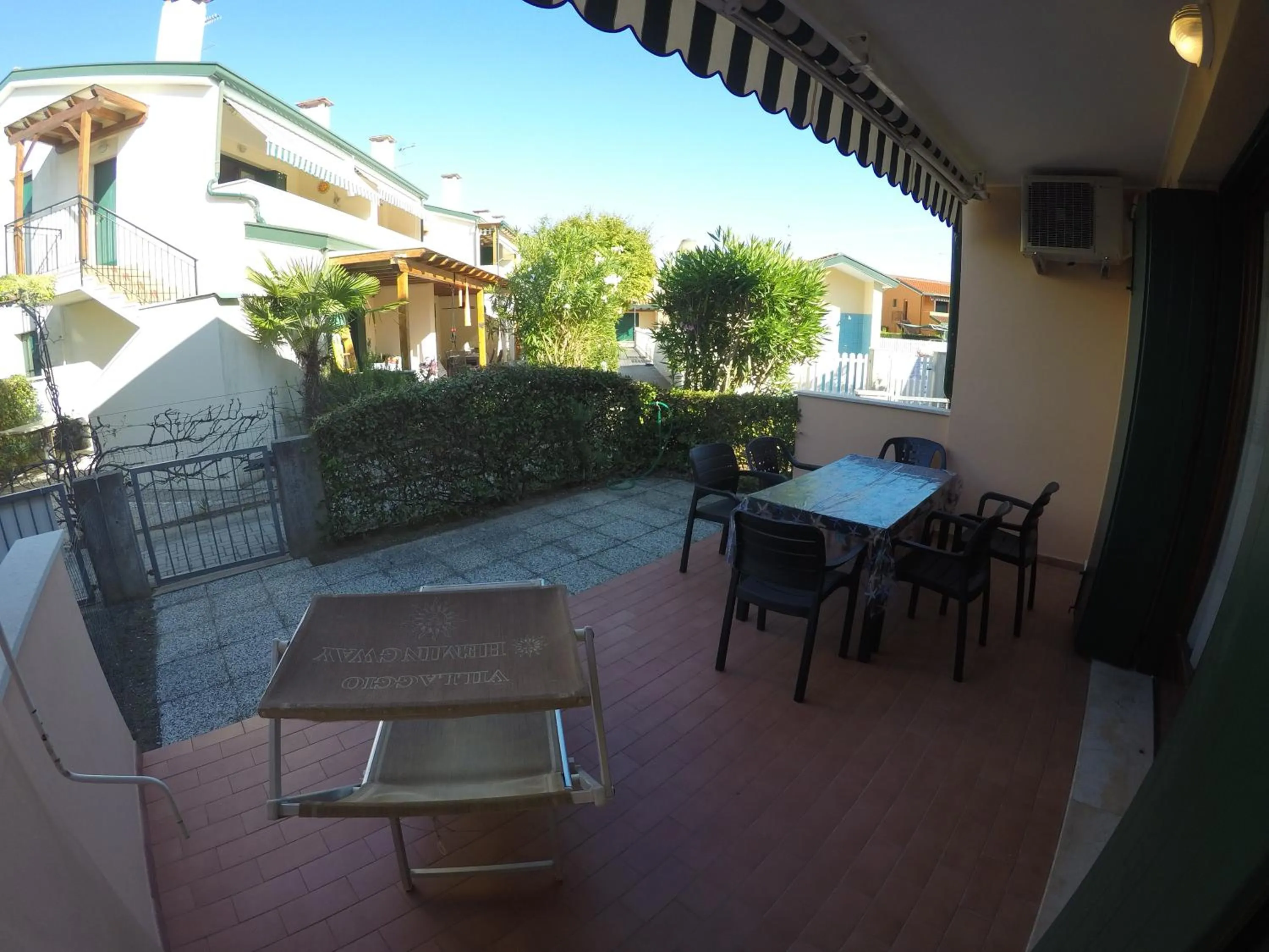 Patio in Villaggio Cristina 2 - Agenzia Cocal