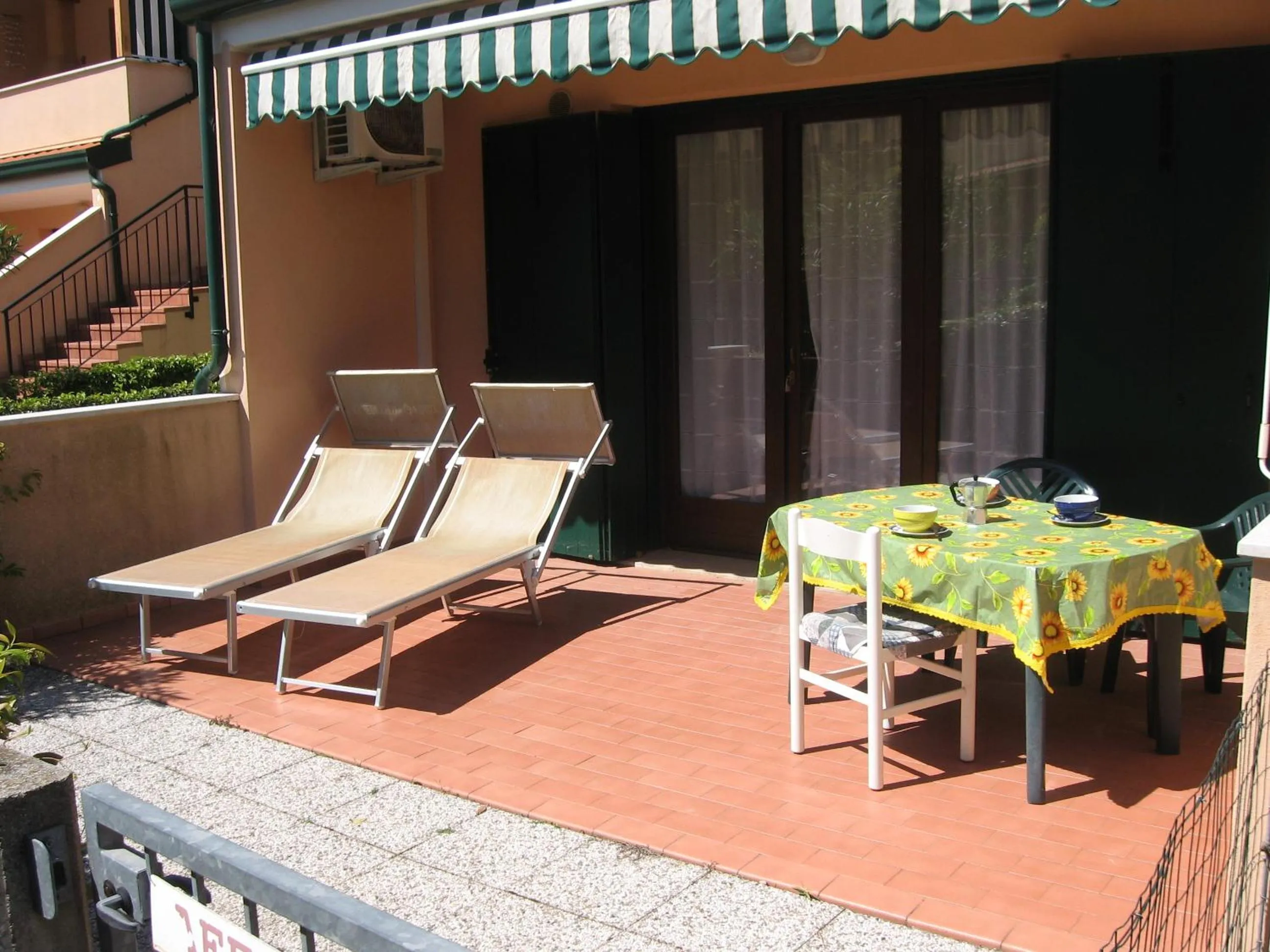 Balcony/Terrace in Villaggio Cristina 2 - Agenzia Cocal