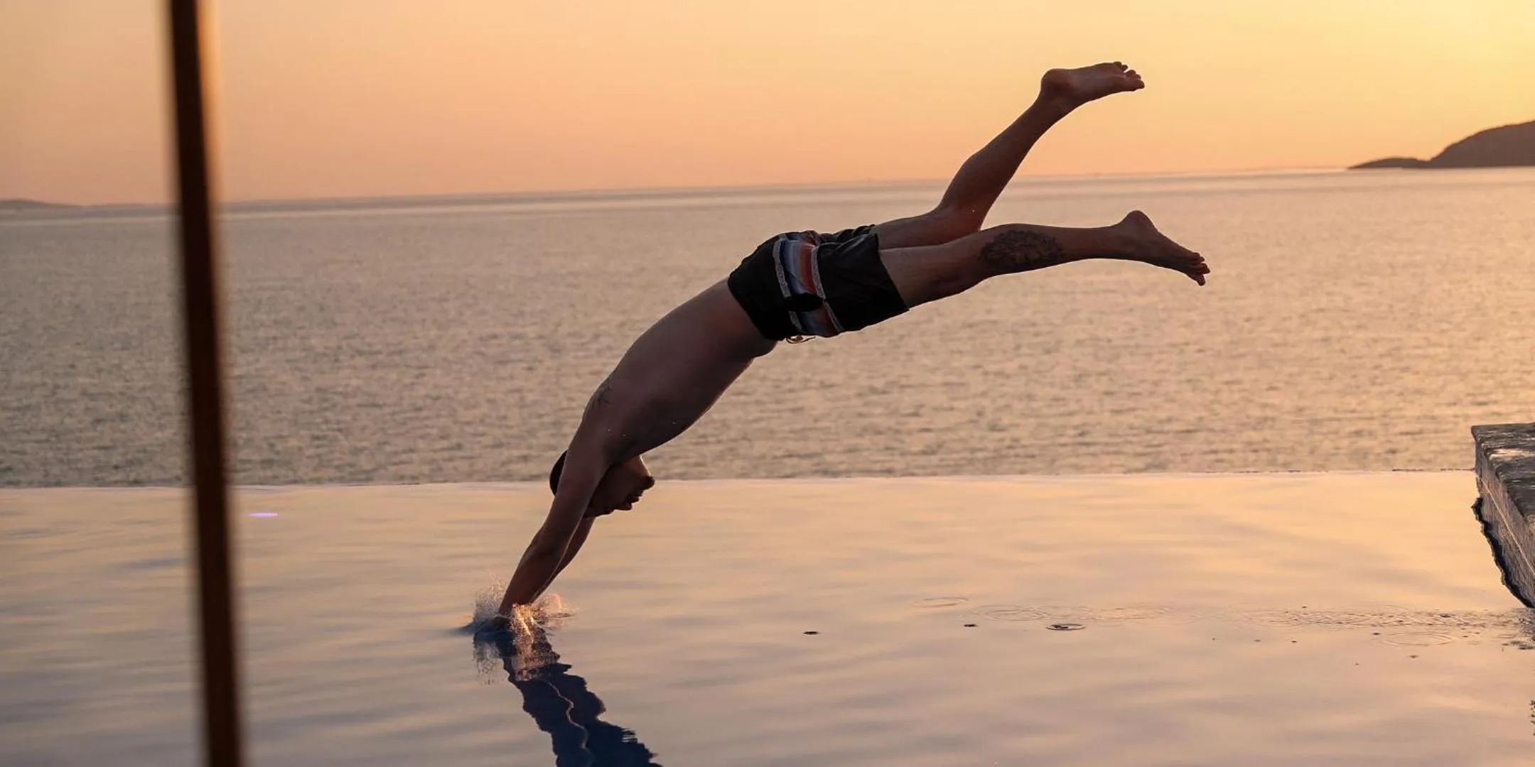 Pool view in Ni Marin Hotel