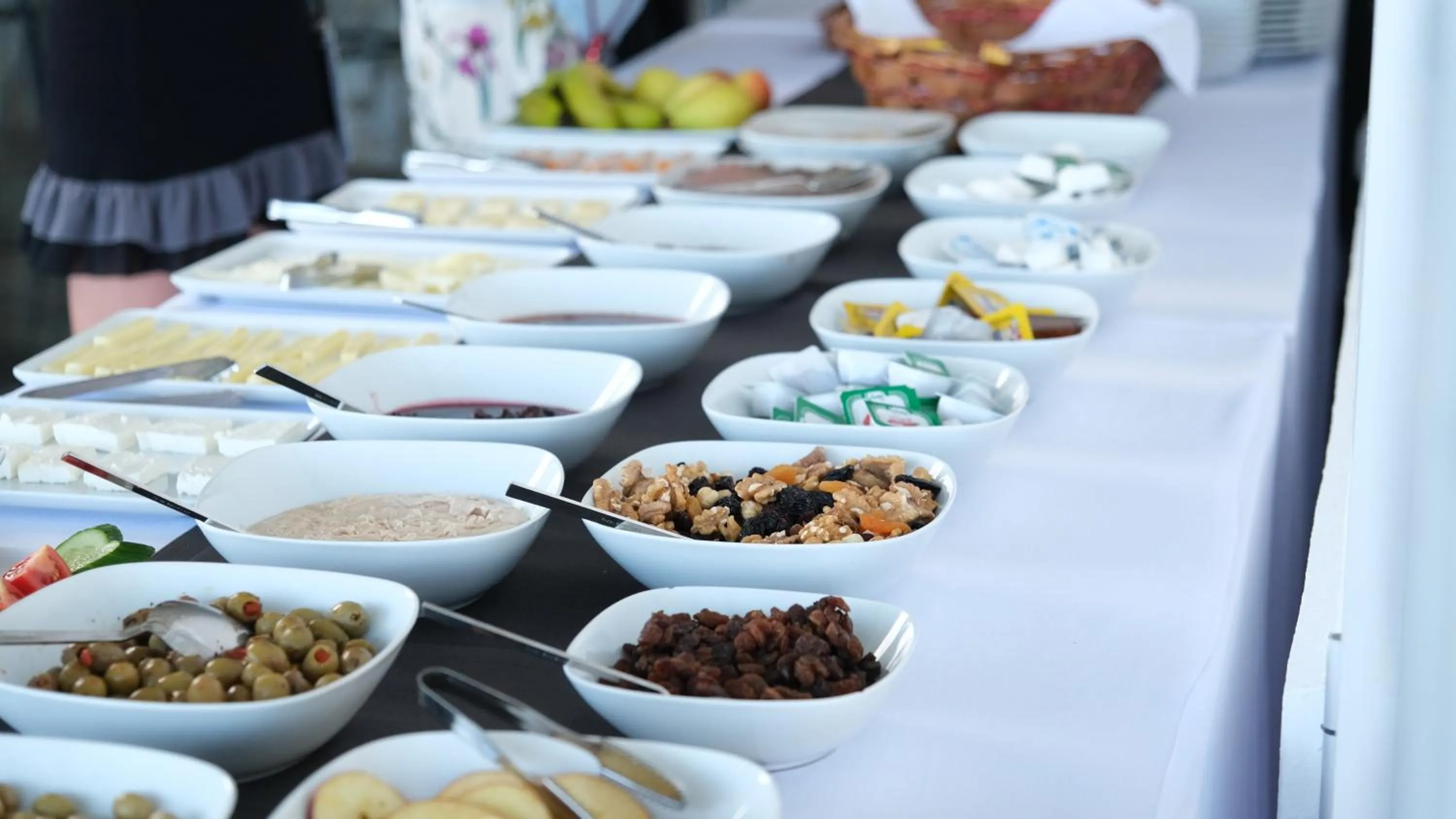 Buffet breakfast in Ni Marin Hotel