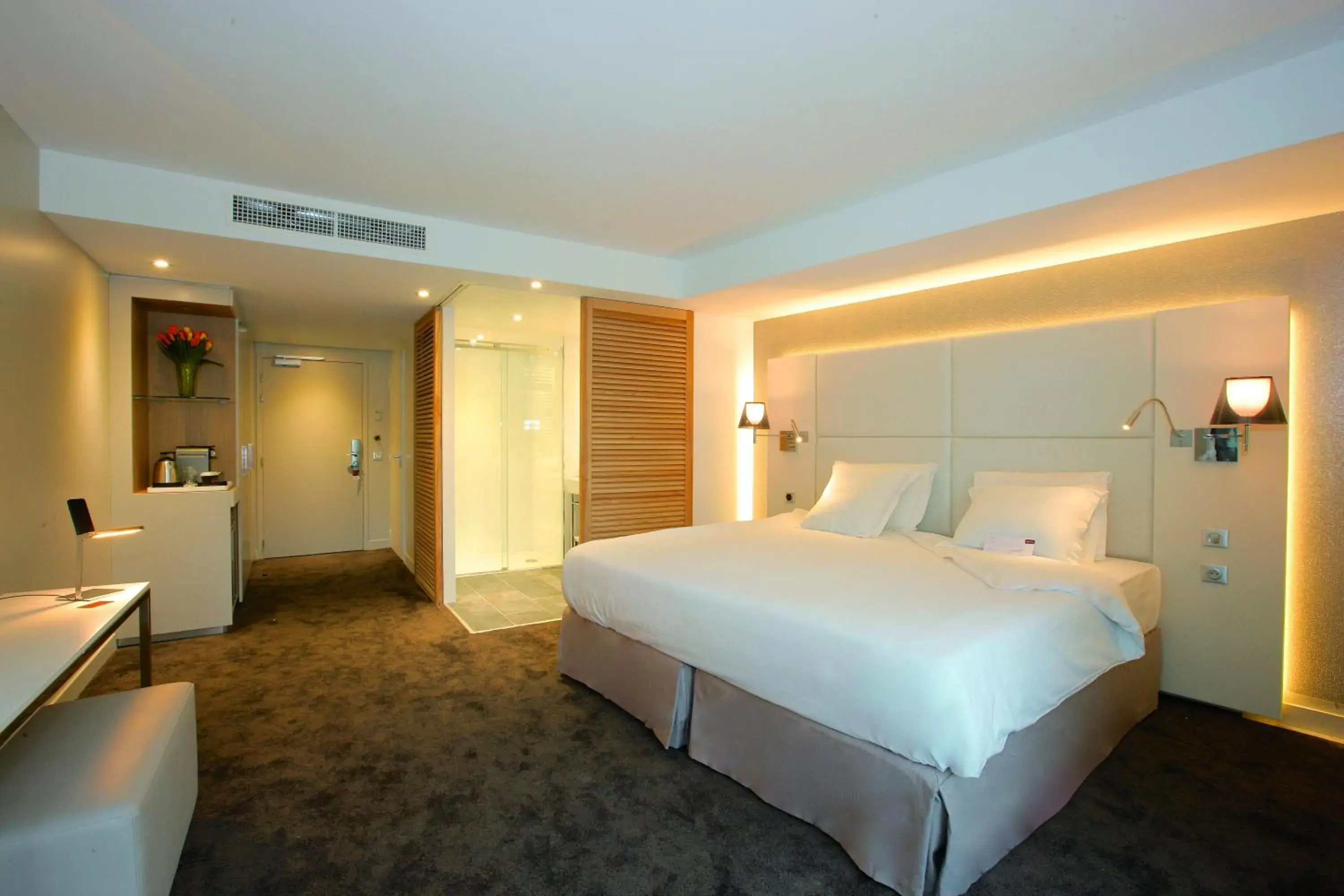 Bed in Mercure Hotel Golf Cap d'Agde Bed in Mercure Hotel Golf Cap d'Agde