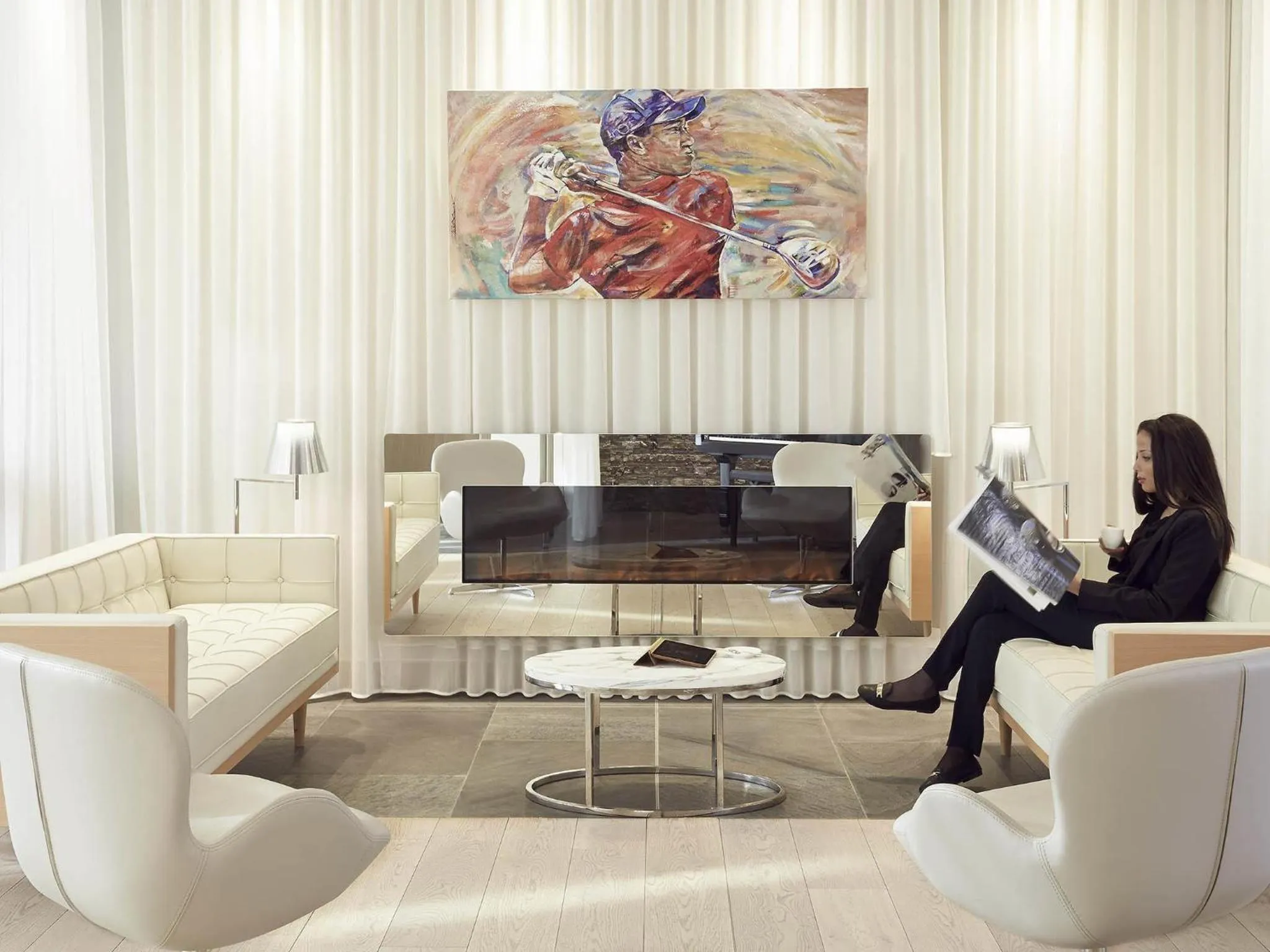 Lounge or bar in Mercure Hotel Golf Cap d'Agde