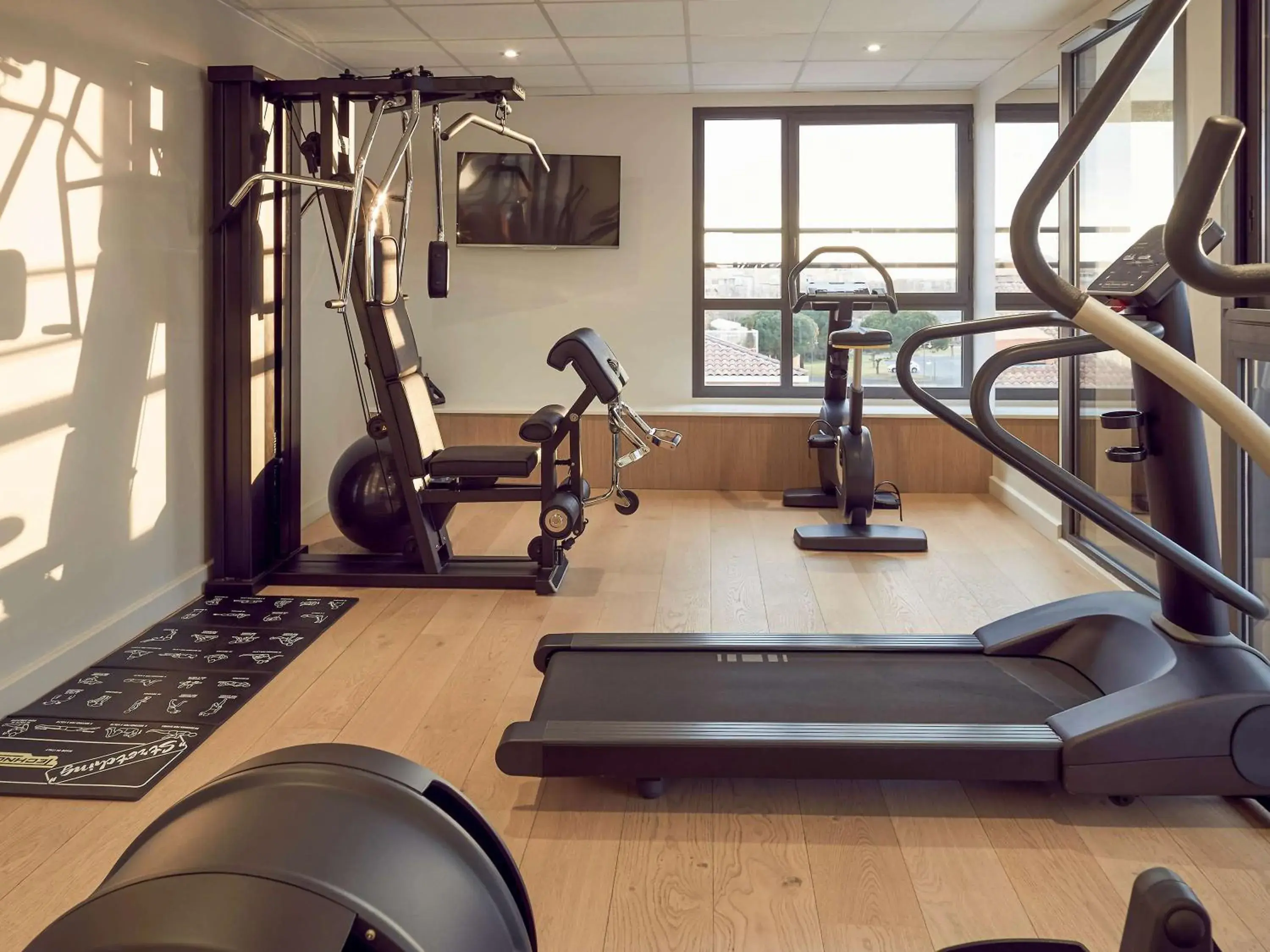 Fitness centre/facilities in Mercure Hotel Golf Cap d'Agde Fitness centre/facilities in Mercure Hotel Golf Cap d'Agde