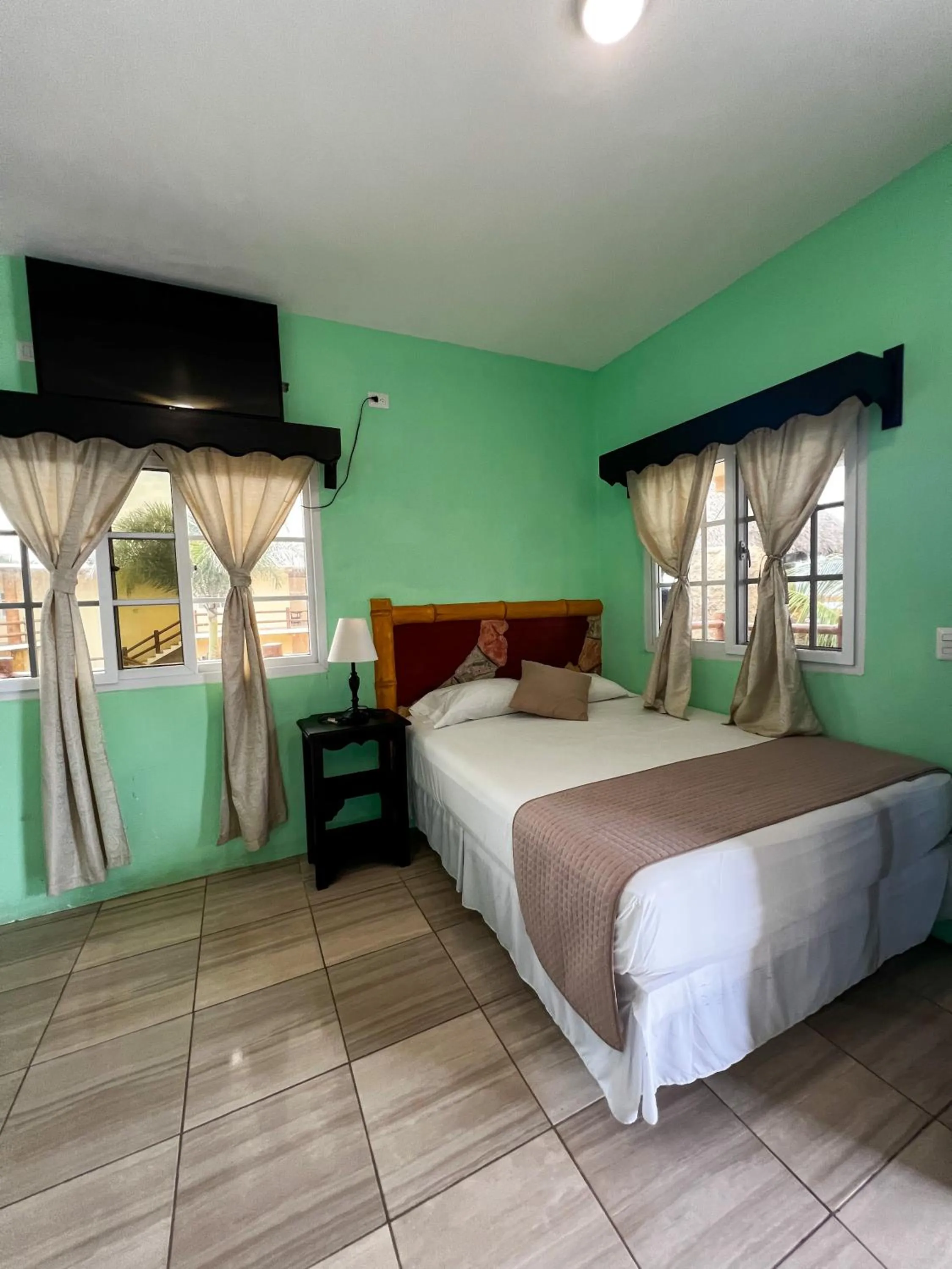 Bed in Hotel Pazifico en Monterrico