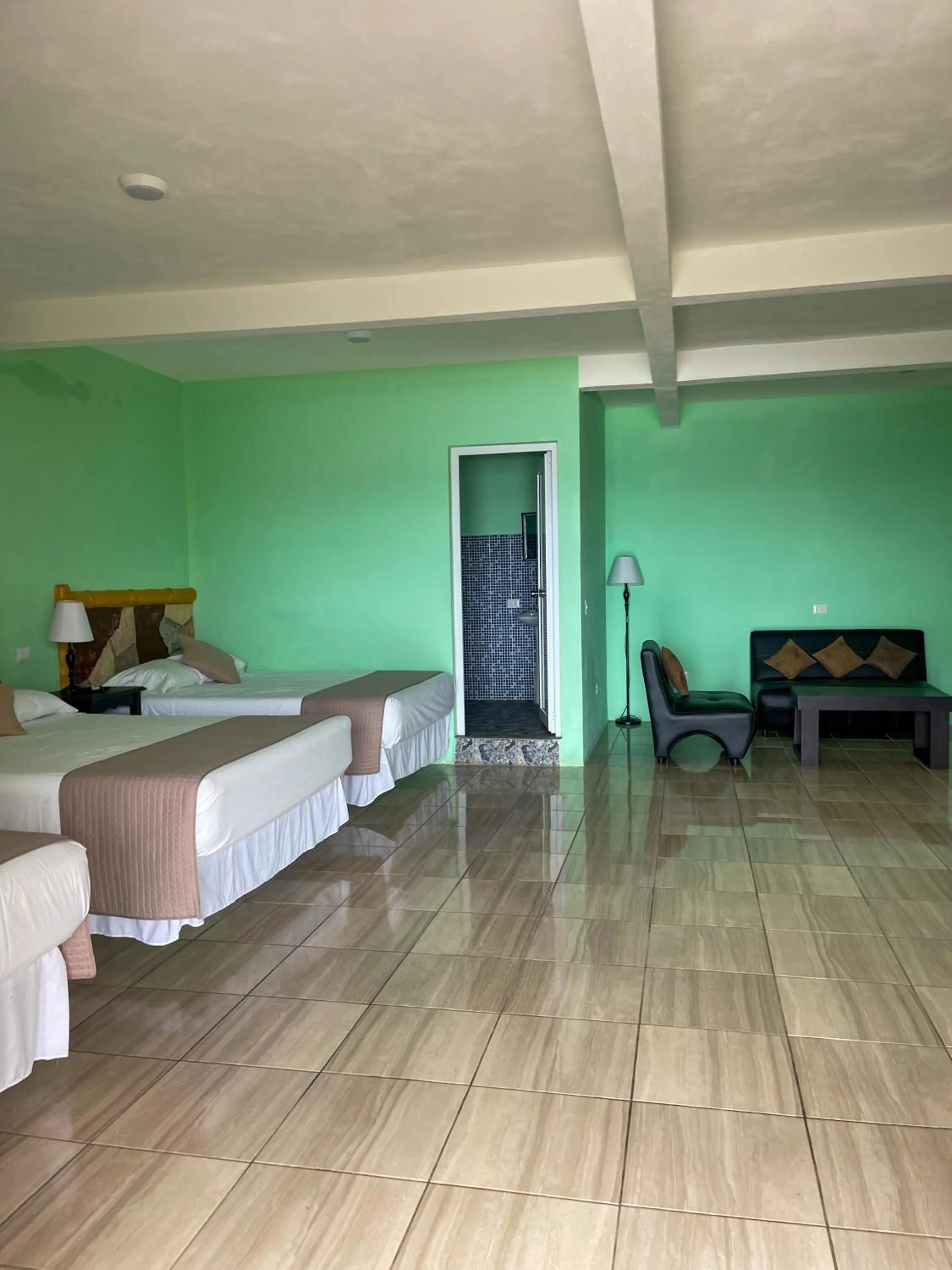 Bed in Hotel Pazifico en Monterrico