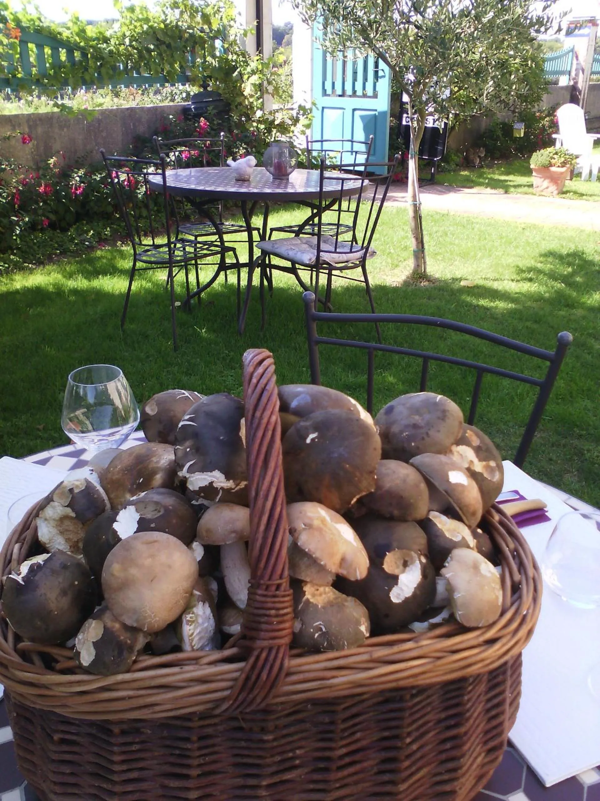 Food close-up in Villa Chanelle