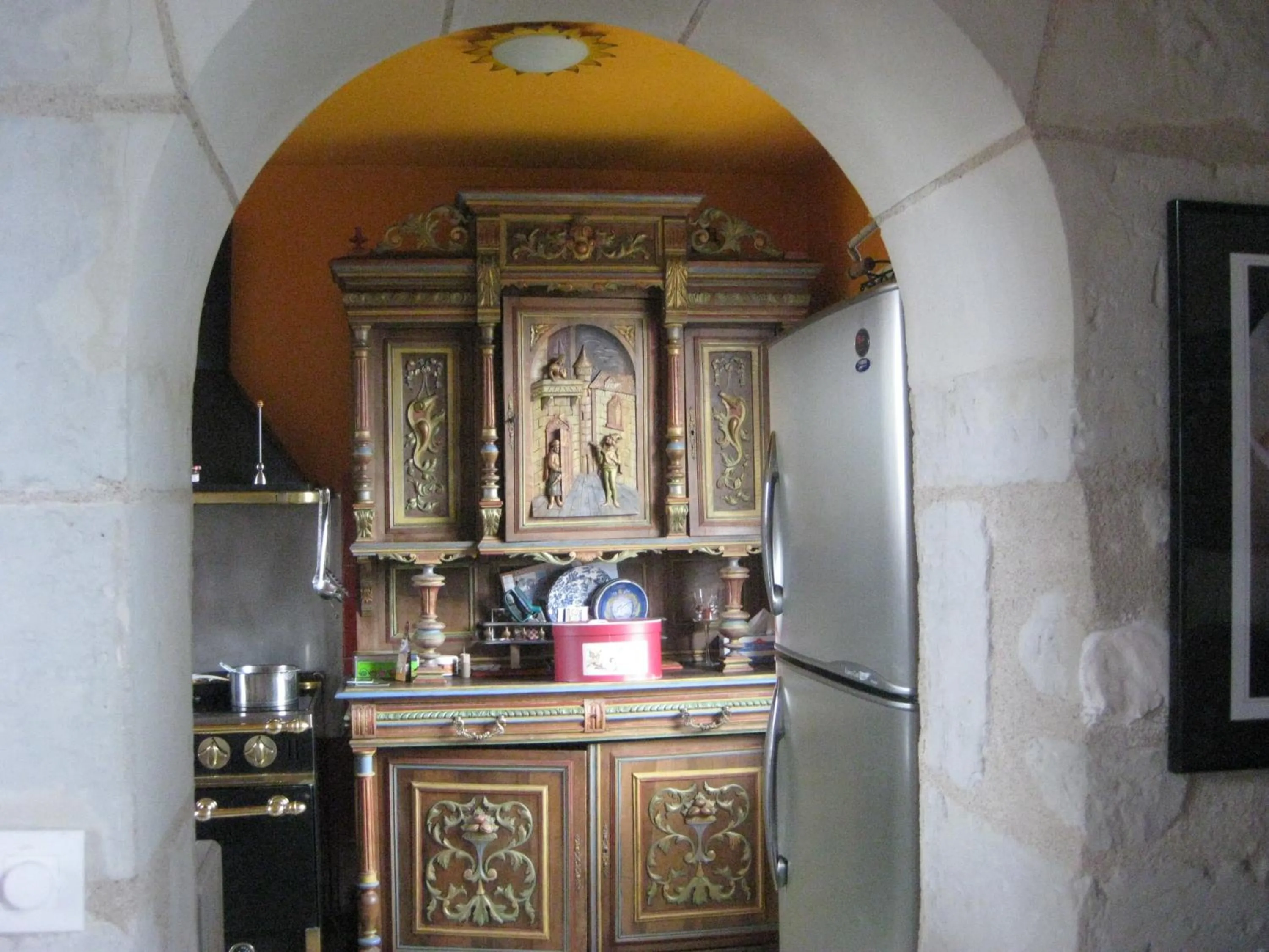 Decorative detail in Villa Chanelle