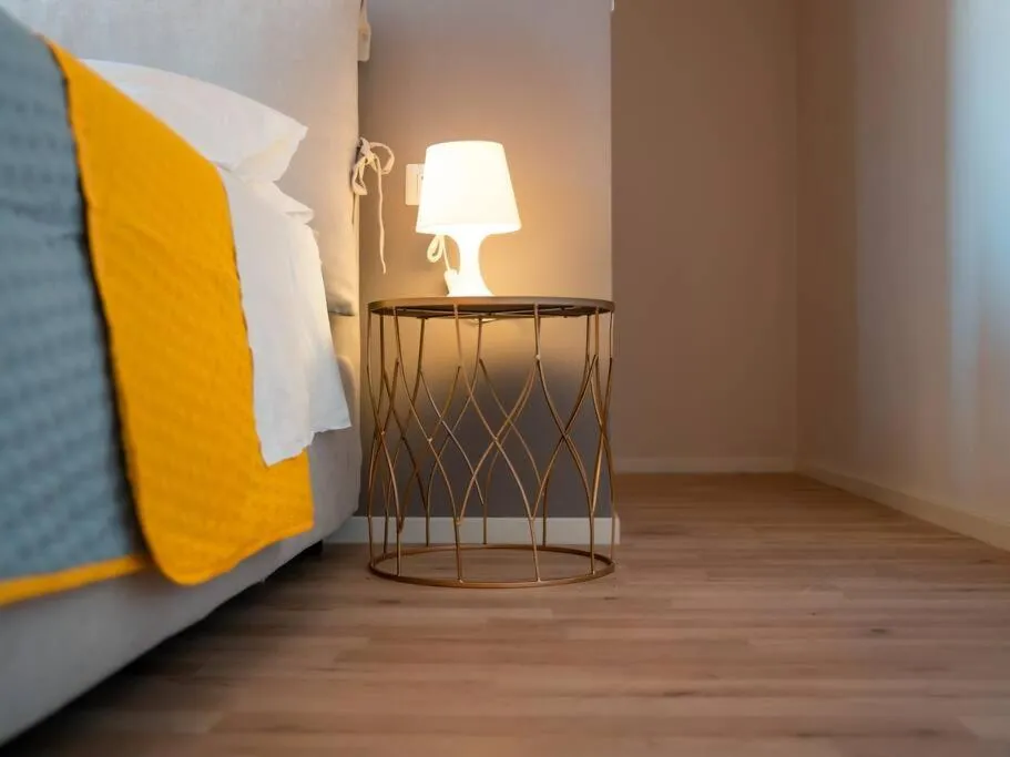 Bed in Myosotis luxury apartment