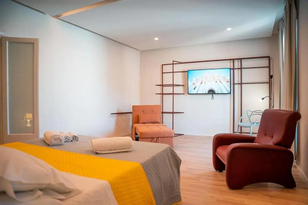 Bed in Myosotis luxury apartment