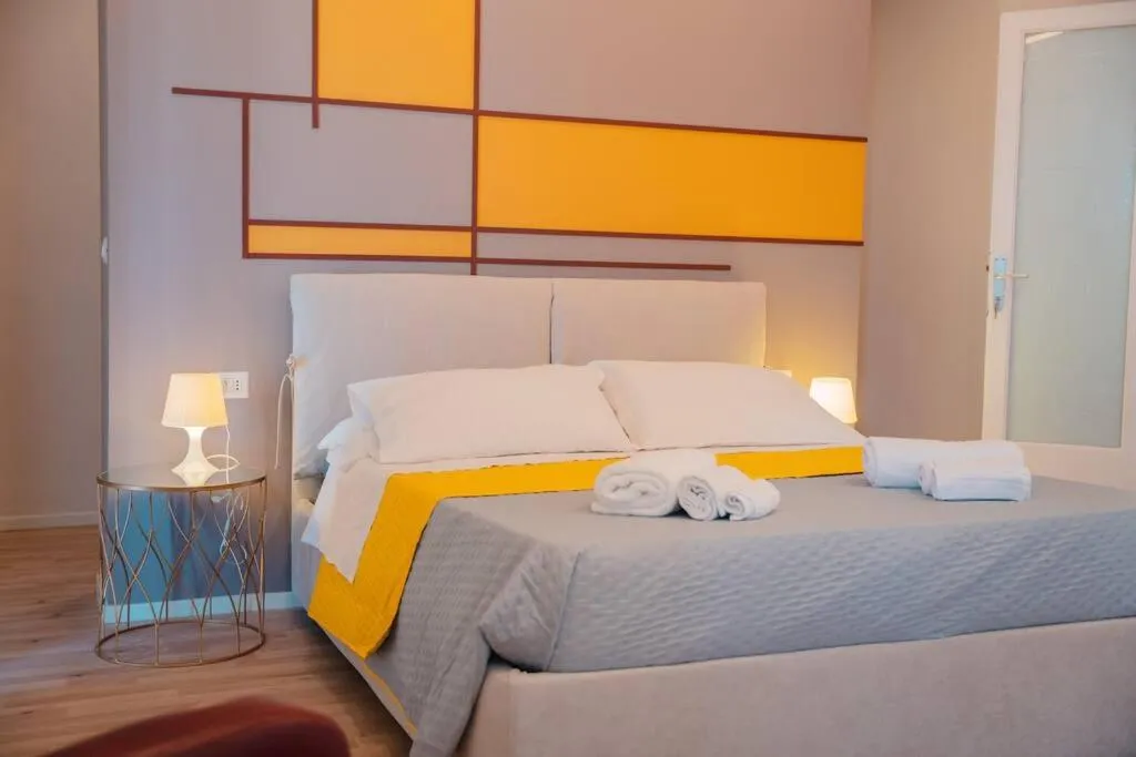 Bed in Myosotis luxury apartment