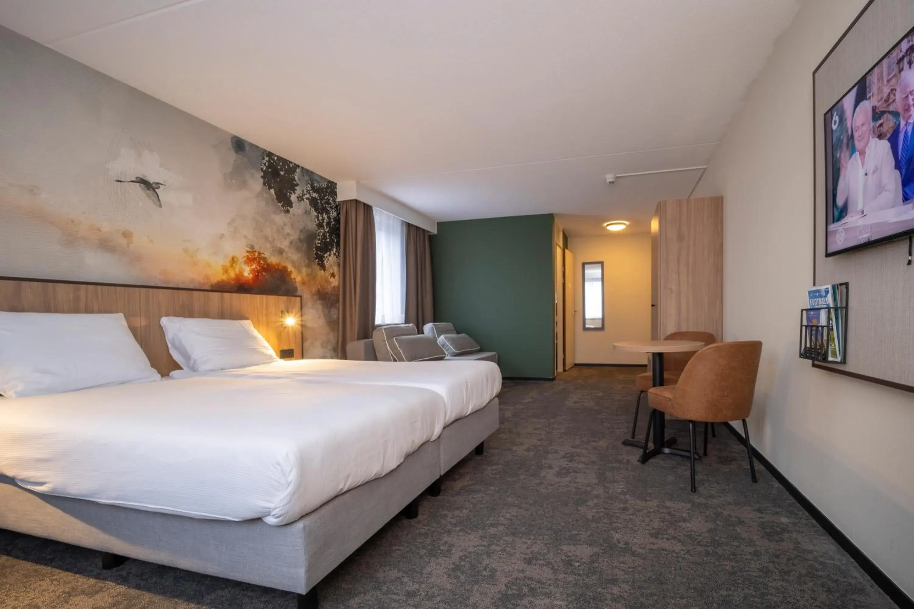 Bedroom, Bed in Fletcher Hotel Restaurant Rooland Bedroom, Bed in Fletcher Hotel Restaurant Rooland