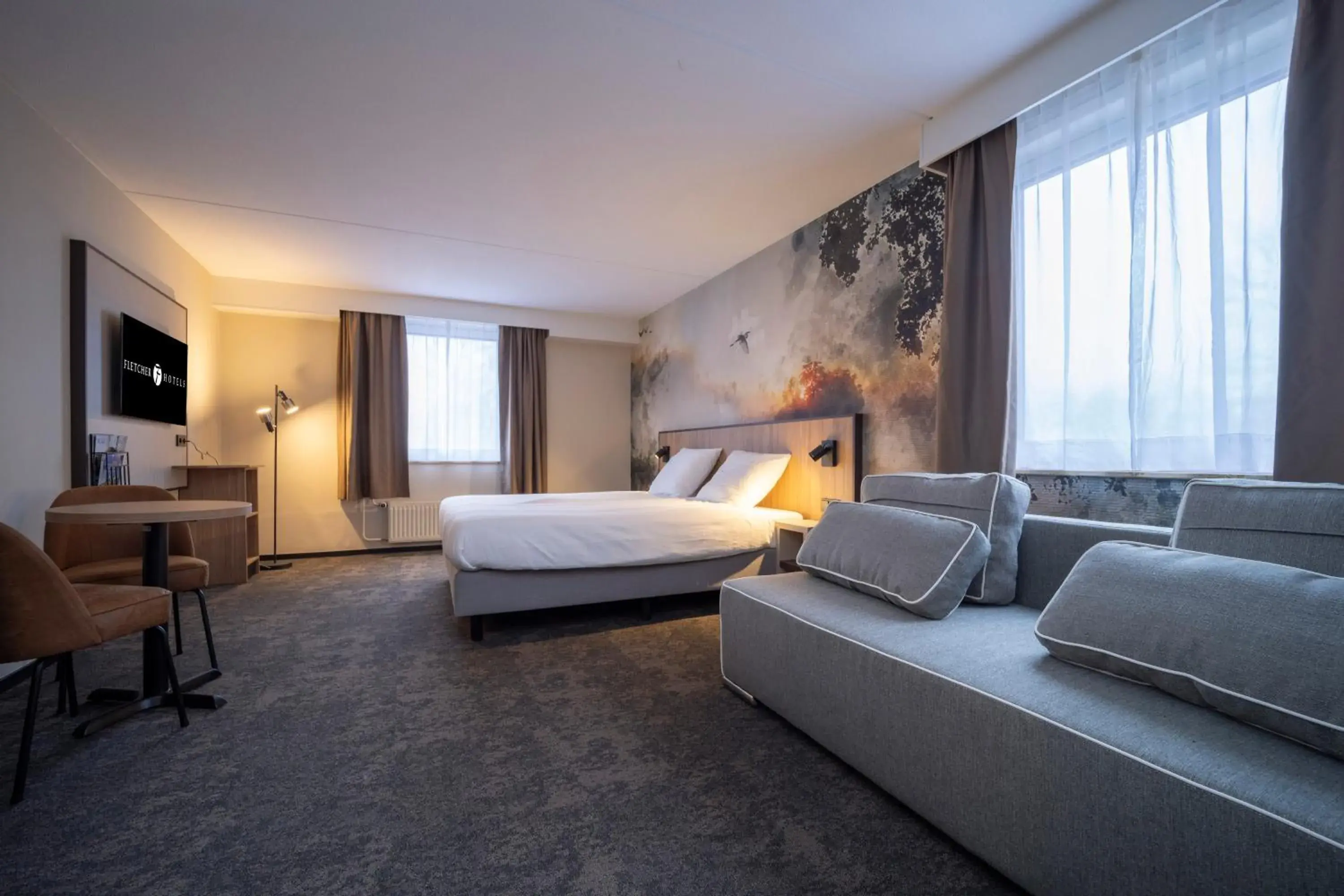 Bedroom, Bed in Fletcher Hotel Restaurant Rooland Bedroom, Bed in Fletcher Hotel Restaurant Rooland