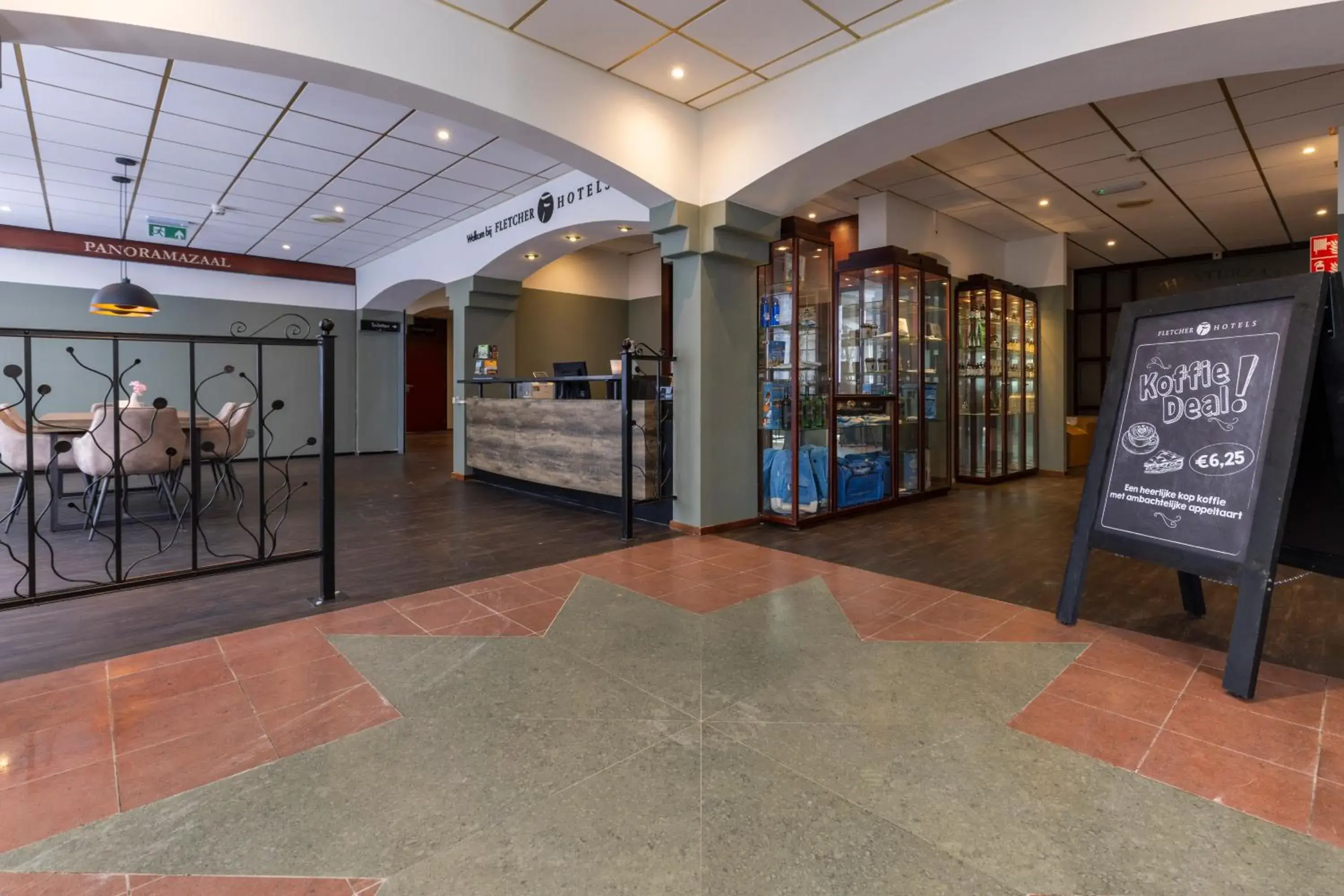 Lobby or reception in Fletcher Hotel Restaurant Rooland Lobby or reception in Fletcher Hotel Restaurant Rooland