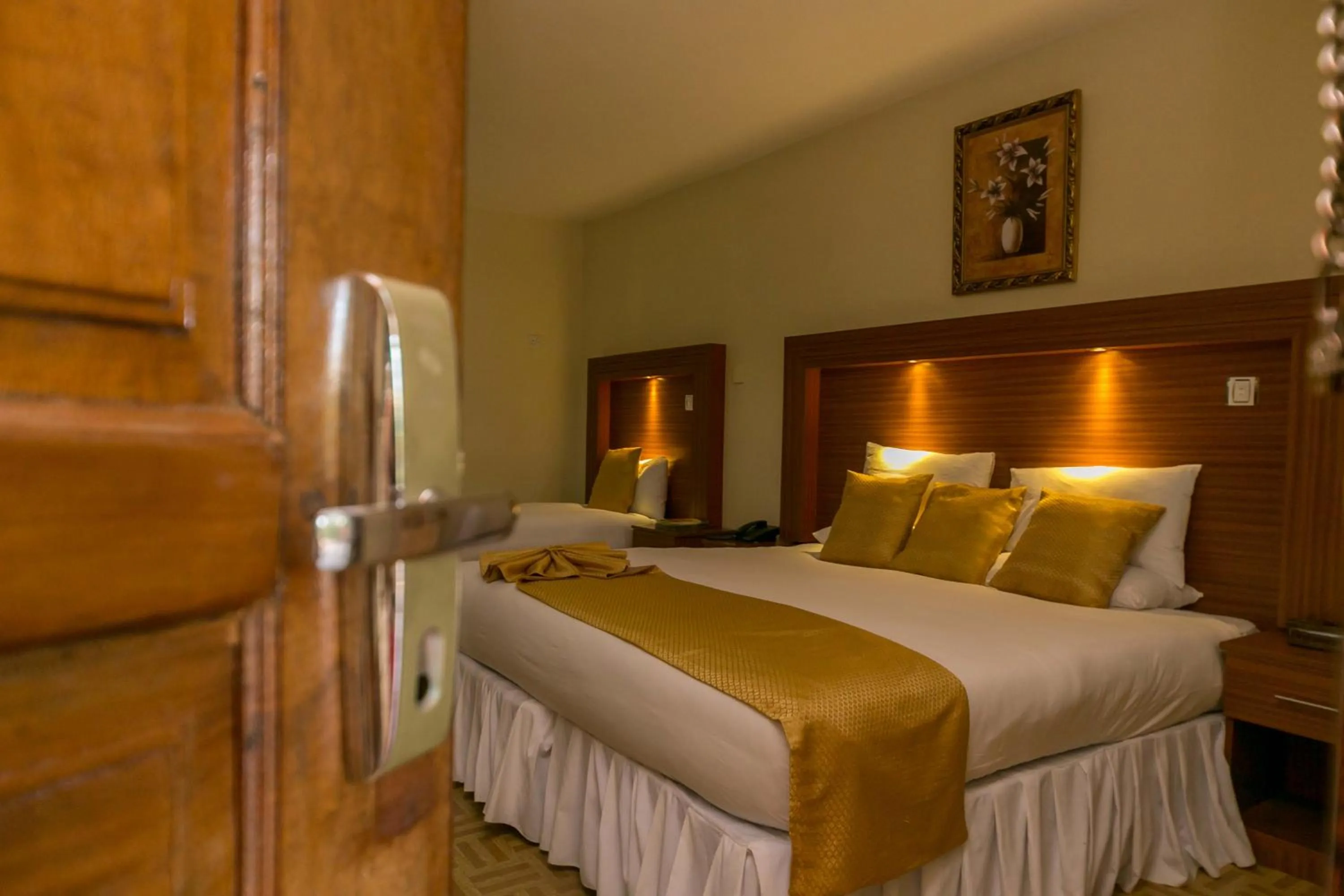 Bed in Fahari Gardens Hotel