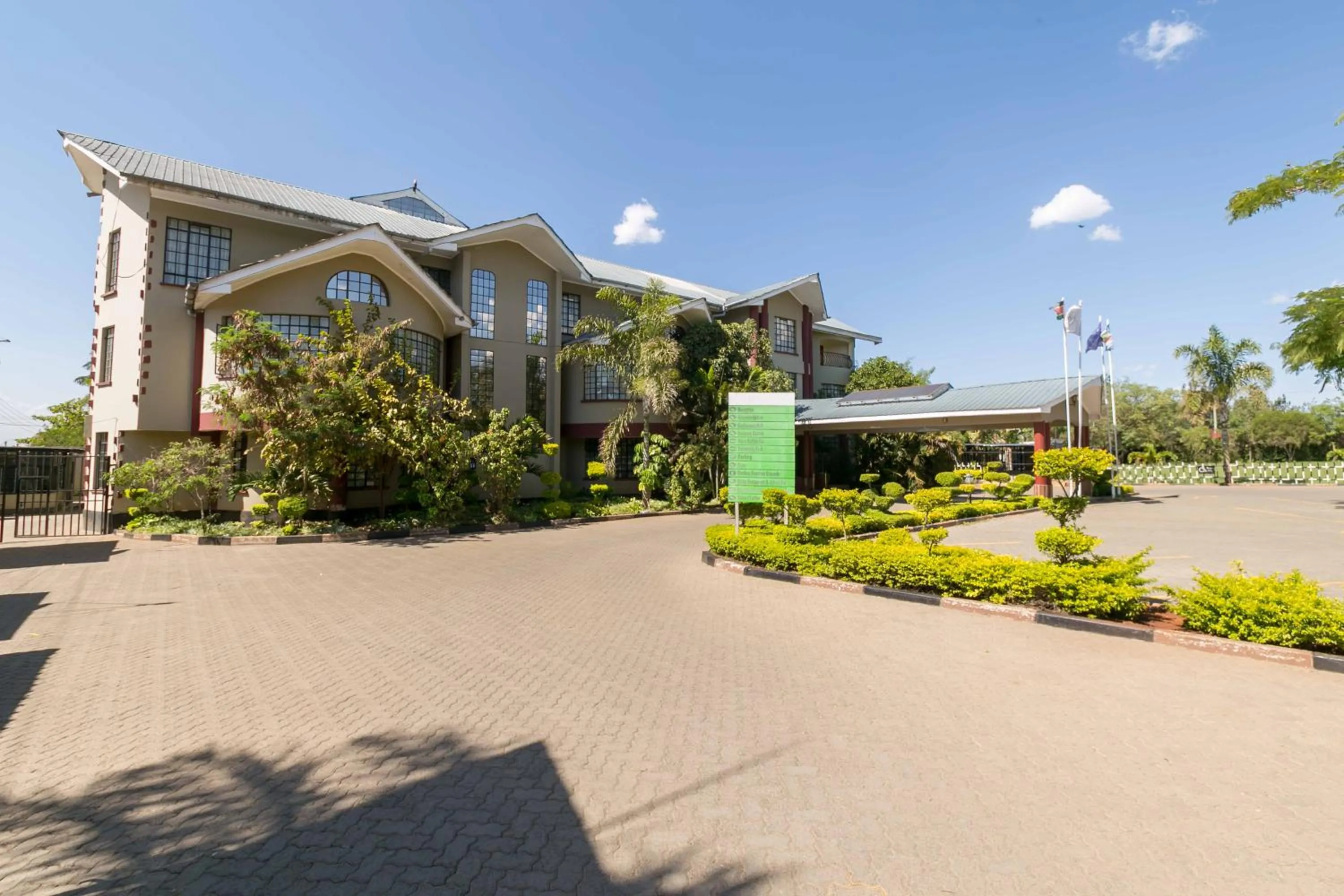 Facade/entrance in Fahari Gardens Hotel