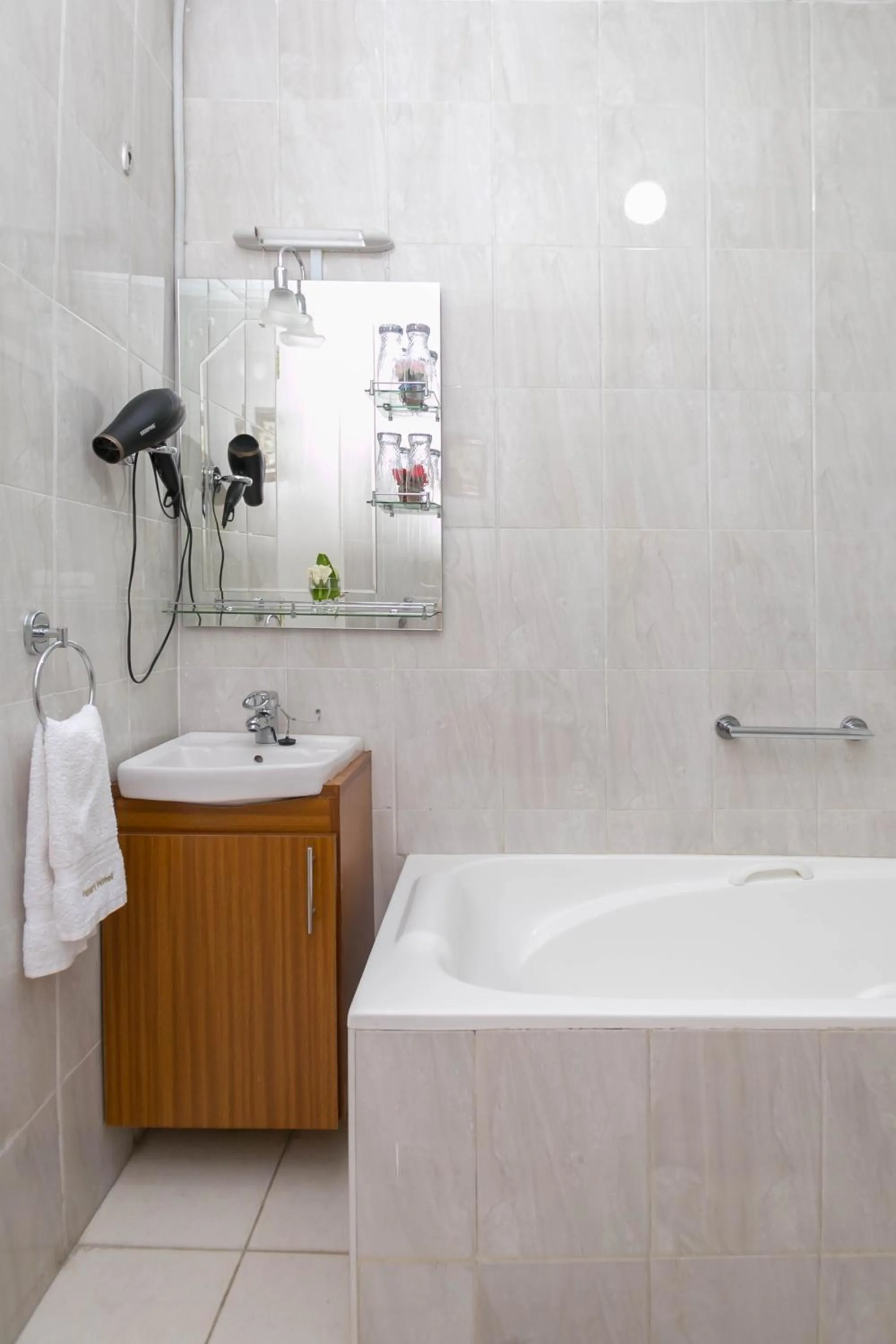 Bathroom in Fahari Gardens Hotel