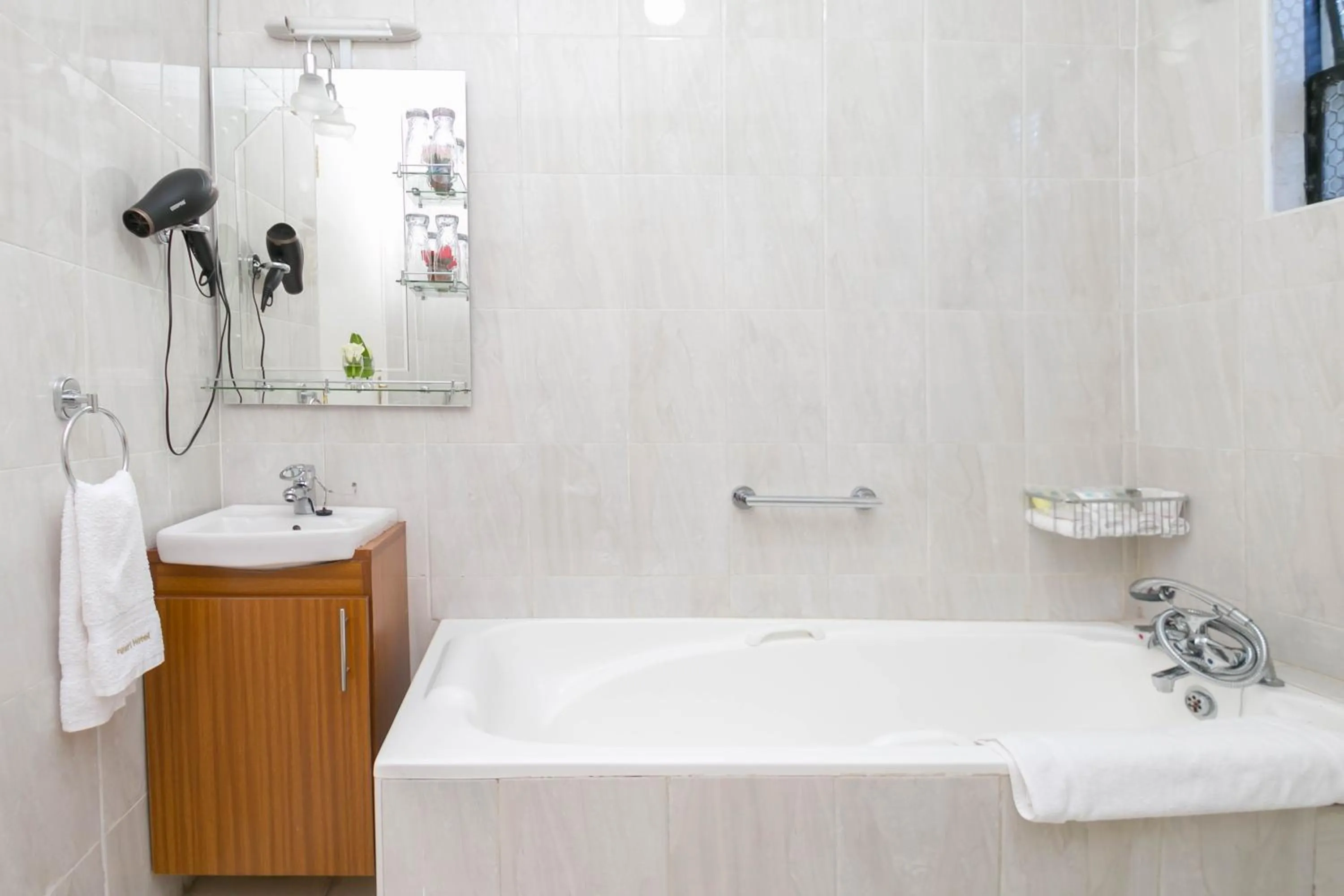 Bathroom in Fahari Gardens Hotel