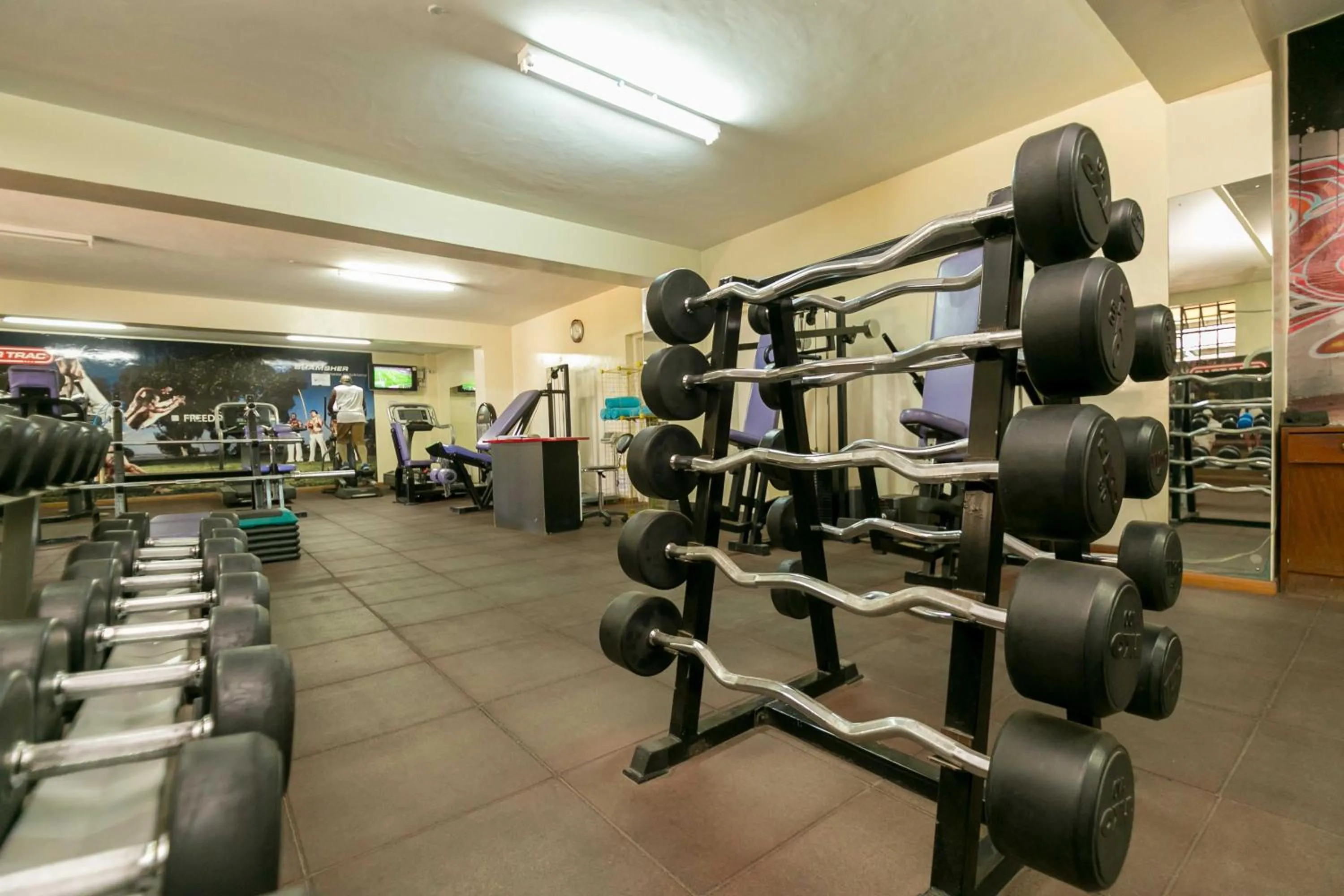 Fitness centre/facilities in Fahari Gardens Hotel