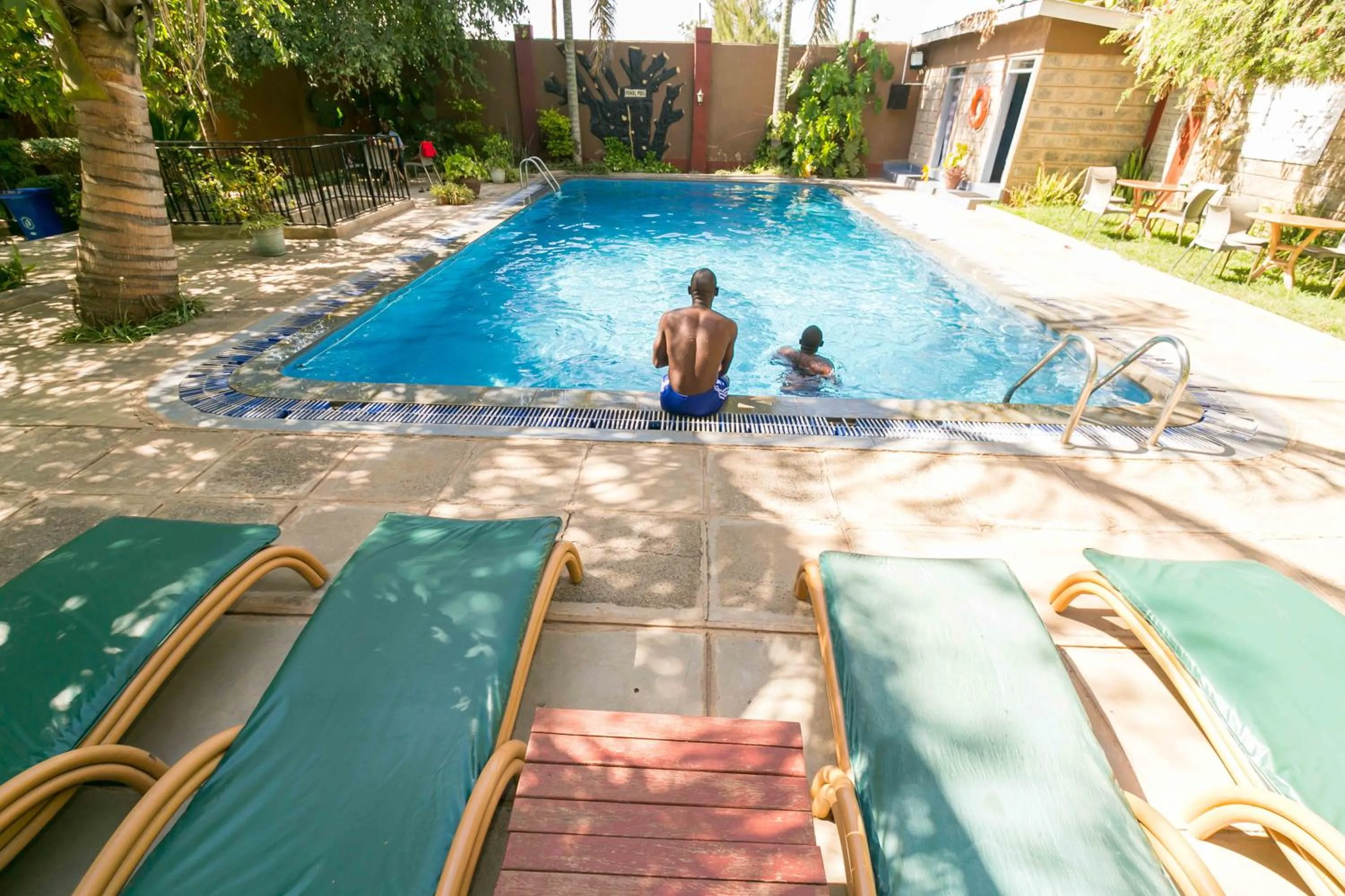 Swimming pool in Fahari Gardens Hotel