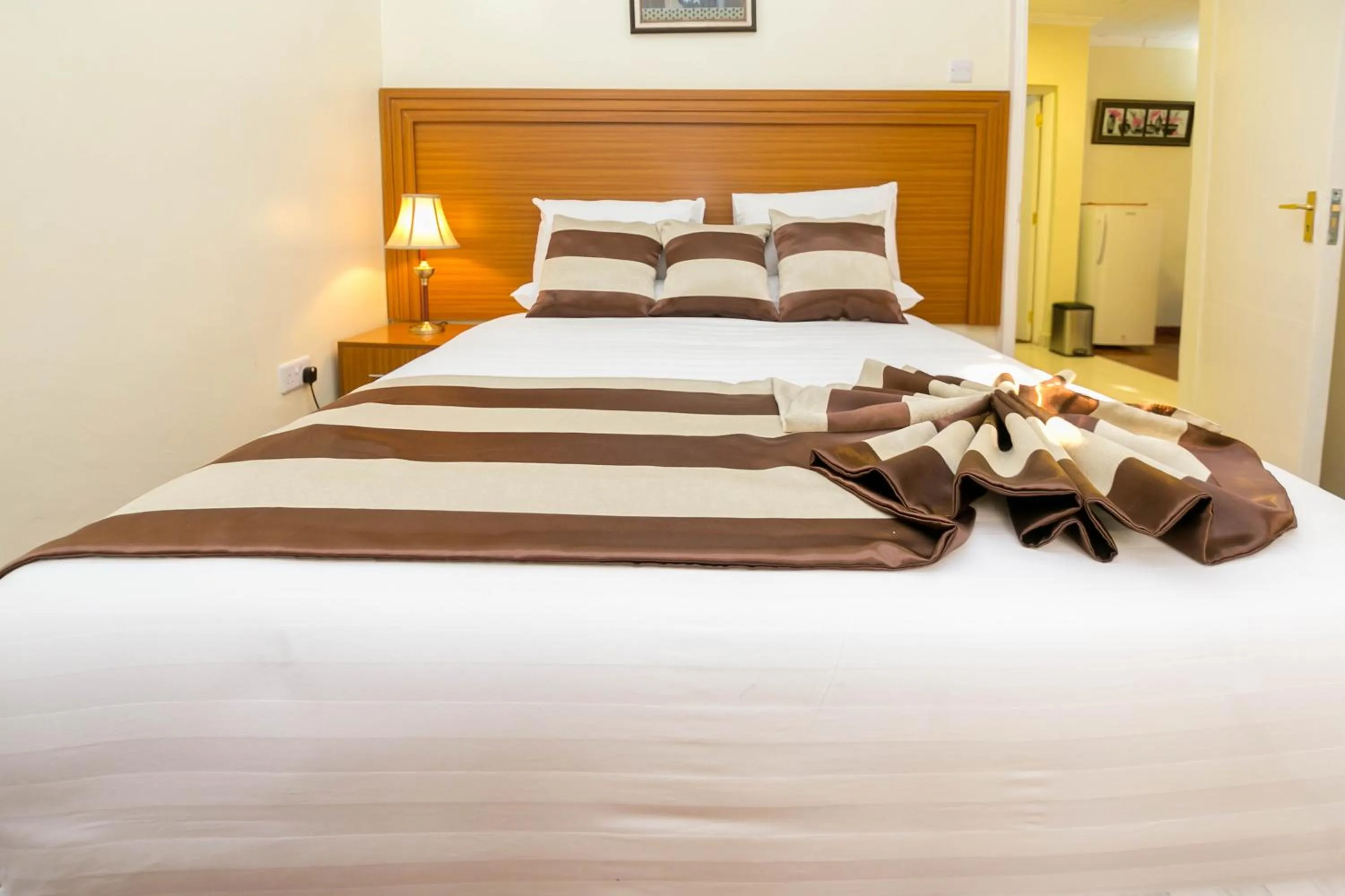 Bed in Fahari Gardens Hotel