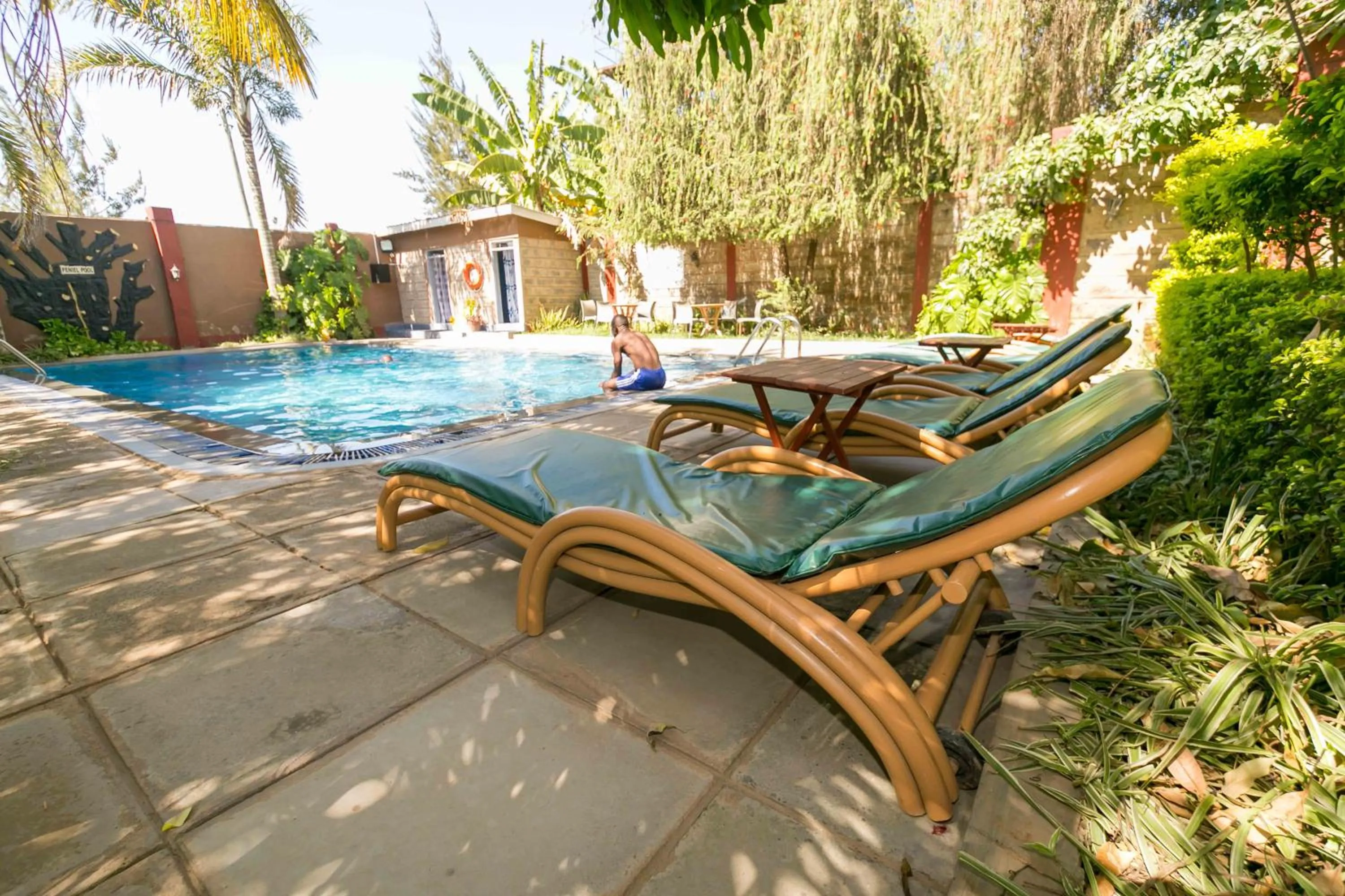 Swimming pool in Fahari Gardens Hotel