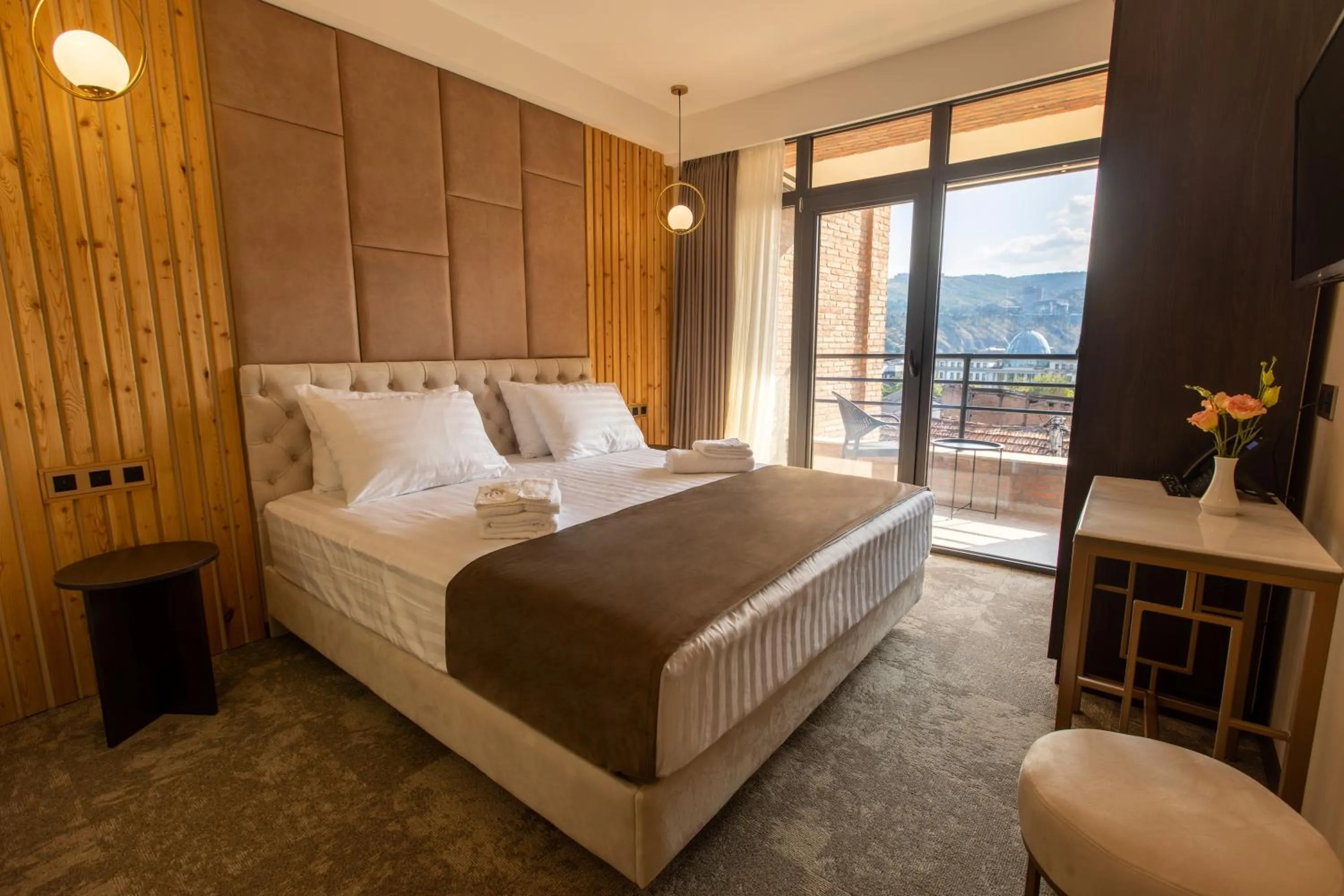 Bed in Bellevue Boutique Hotel