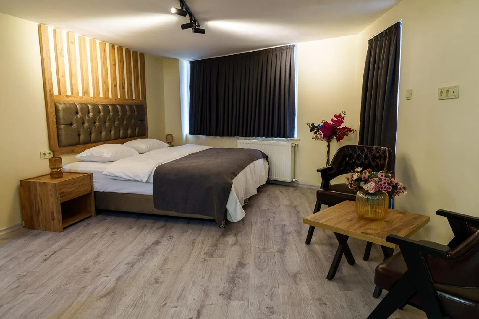 Bed in Grand 464 Otel