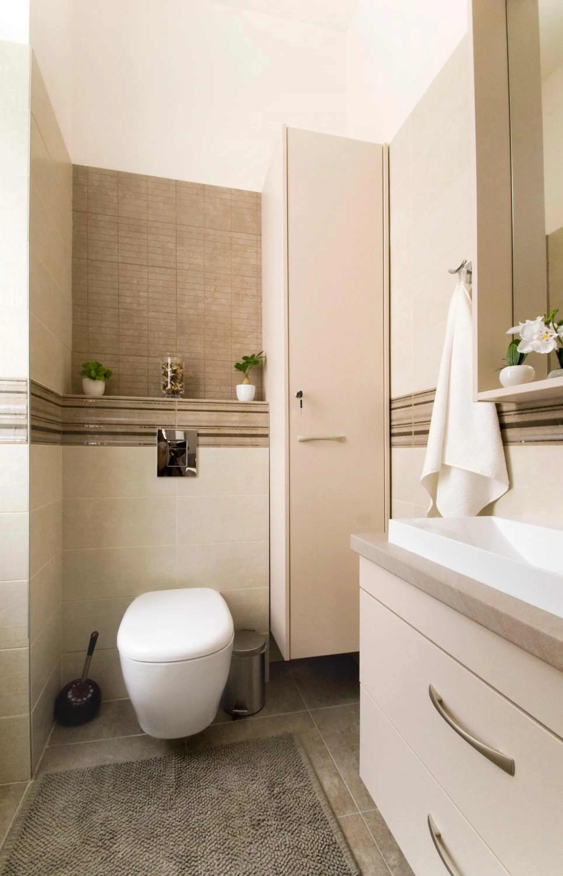 Bathroom in NN Apartman Budapest