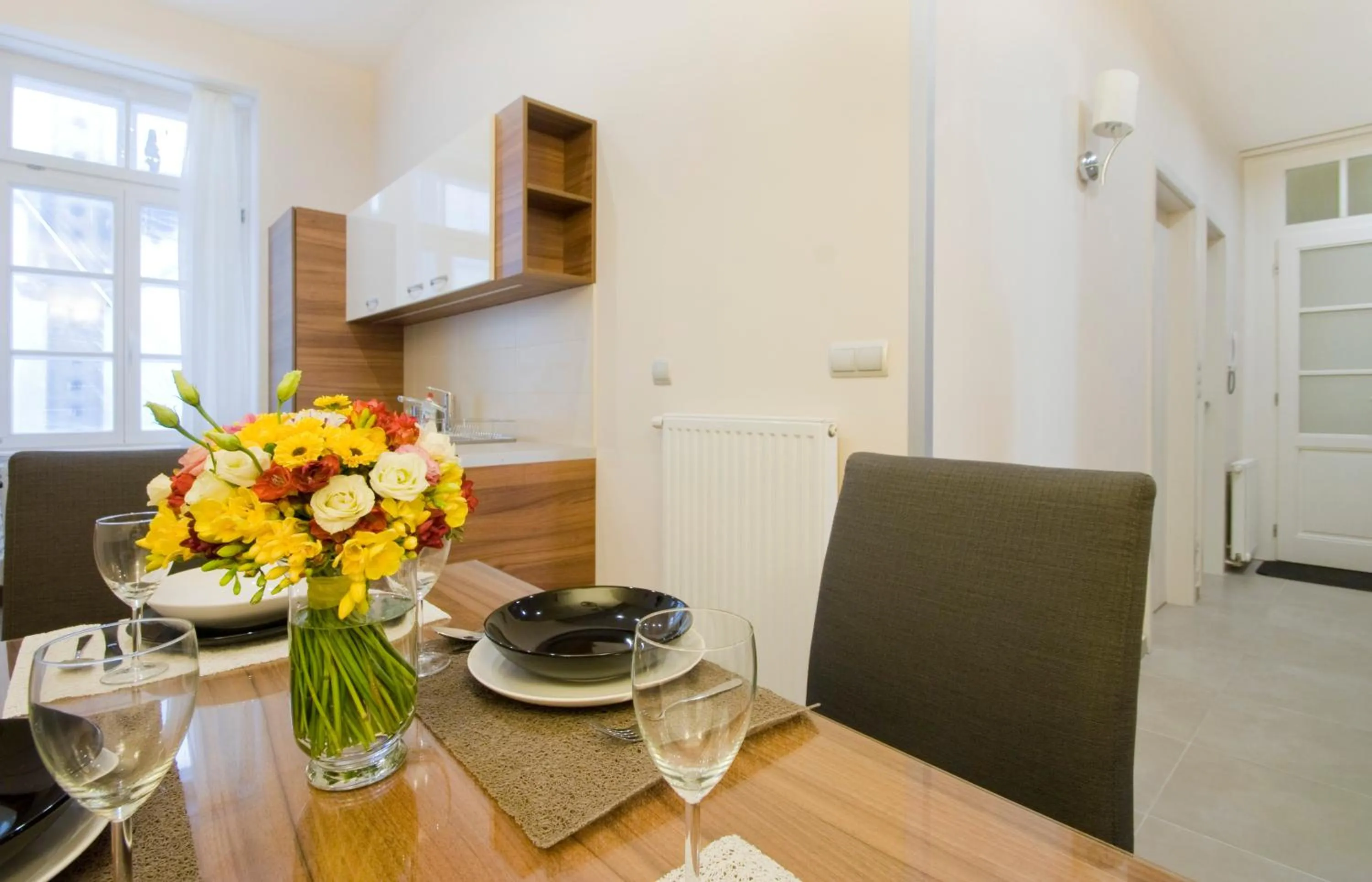 Dining area in NN Apartman Budapest