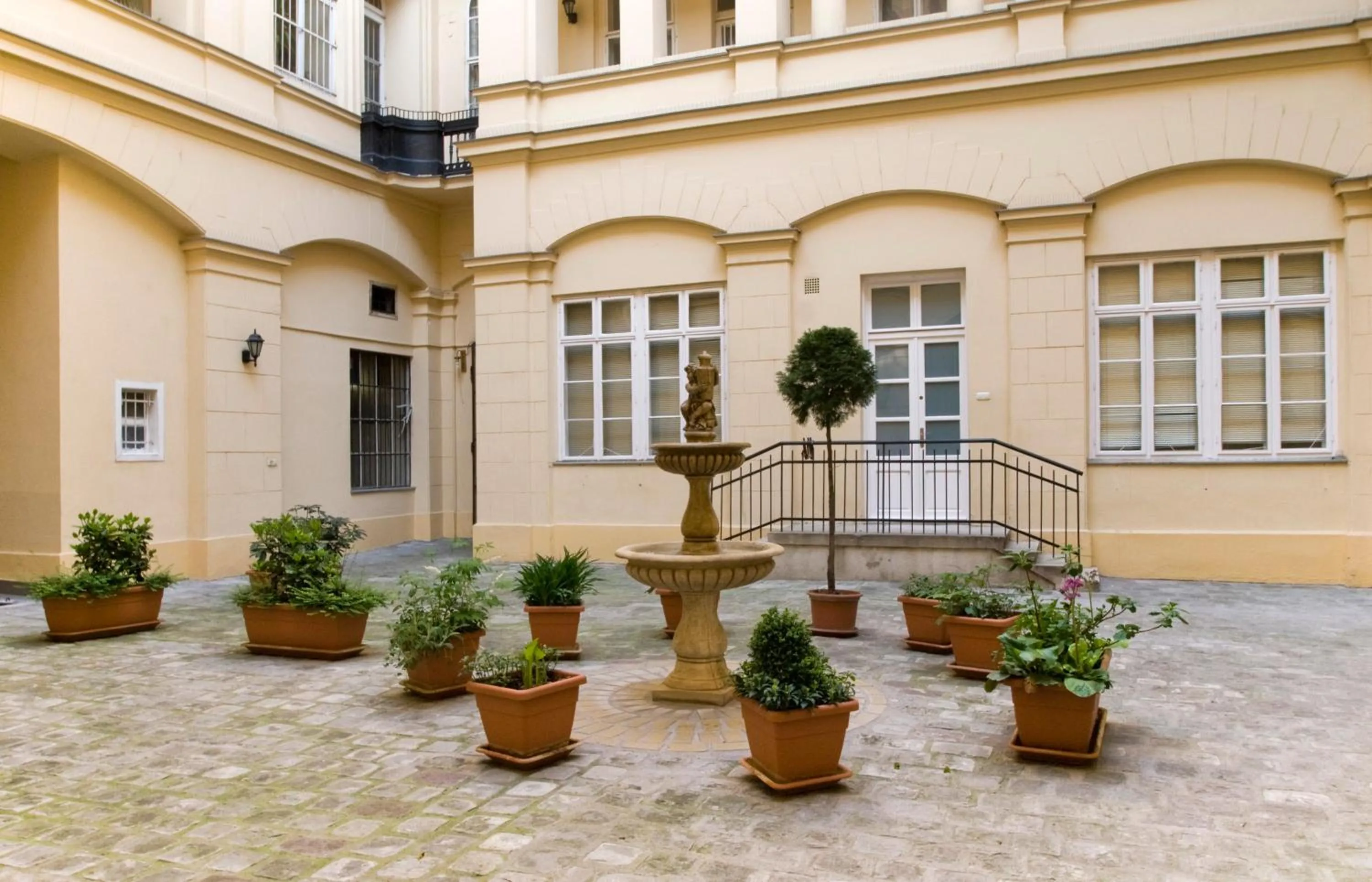 Decorative detail in NN Apartman Budapest