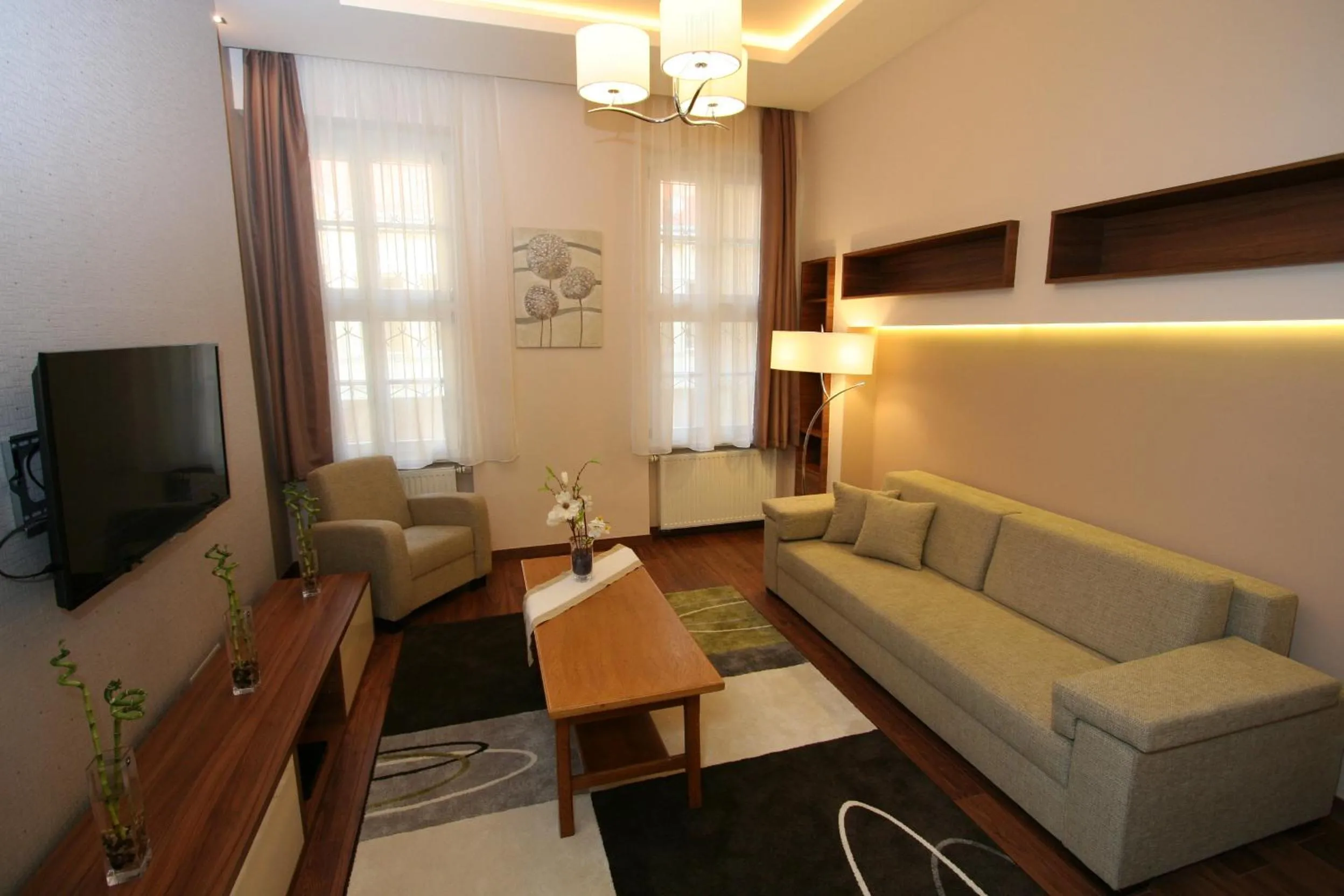 Living room in NN Apartman Budapest