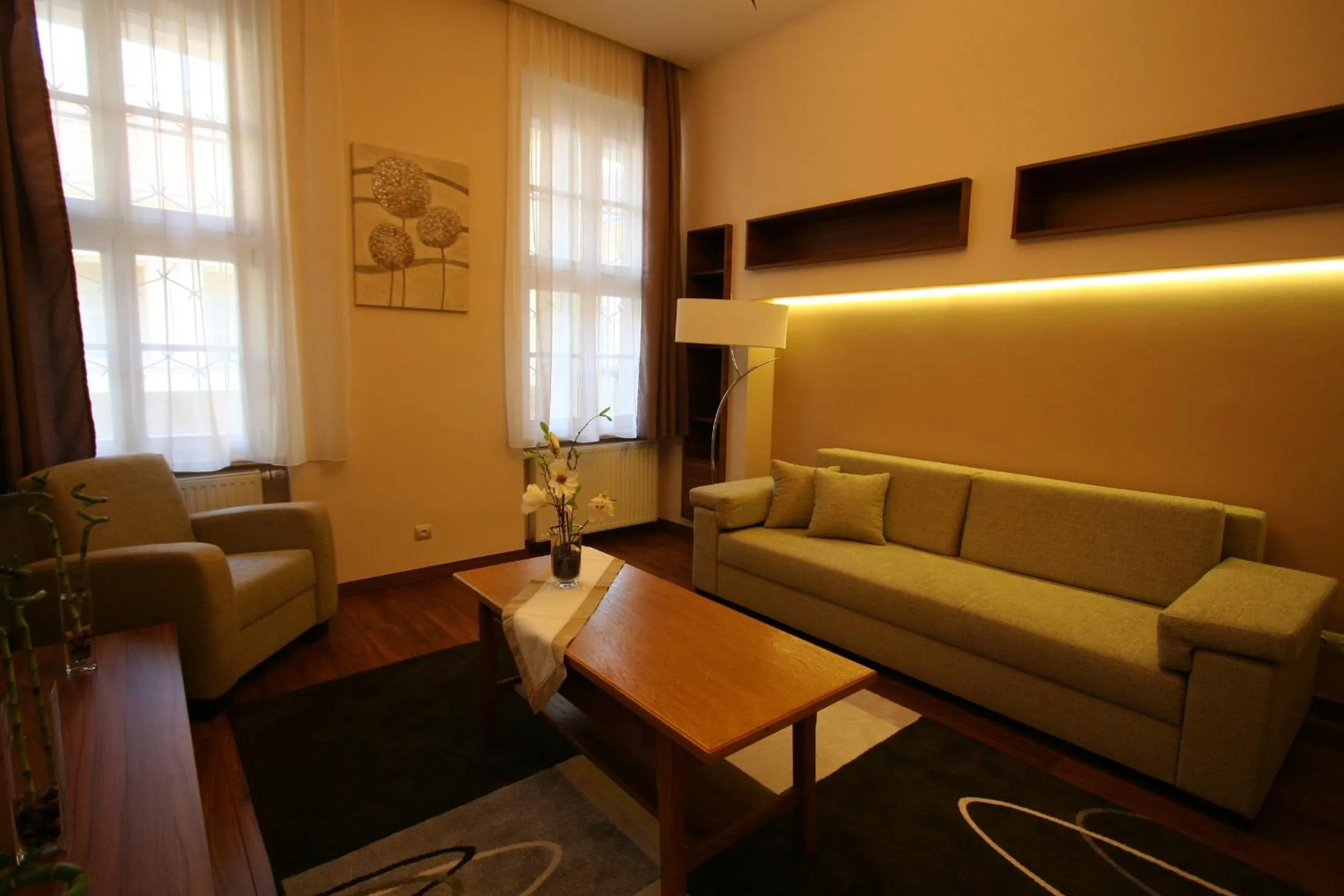 Living room in NN Apartman Budapest