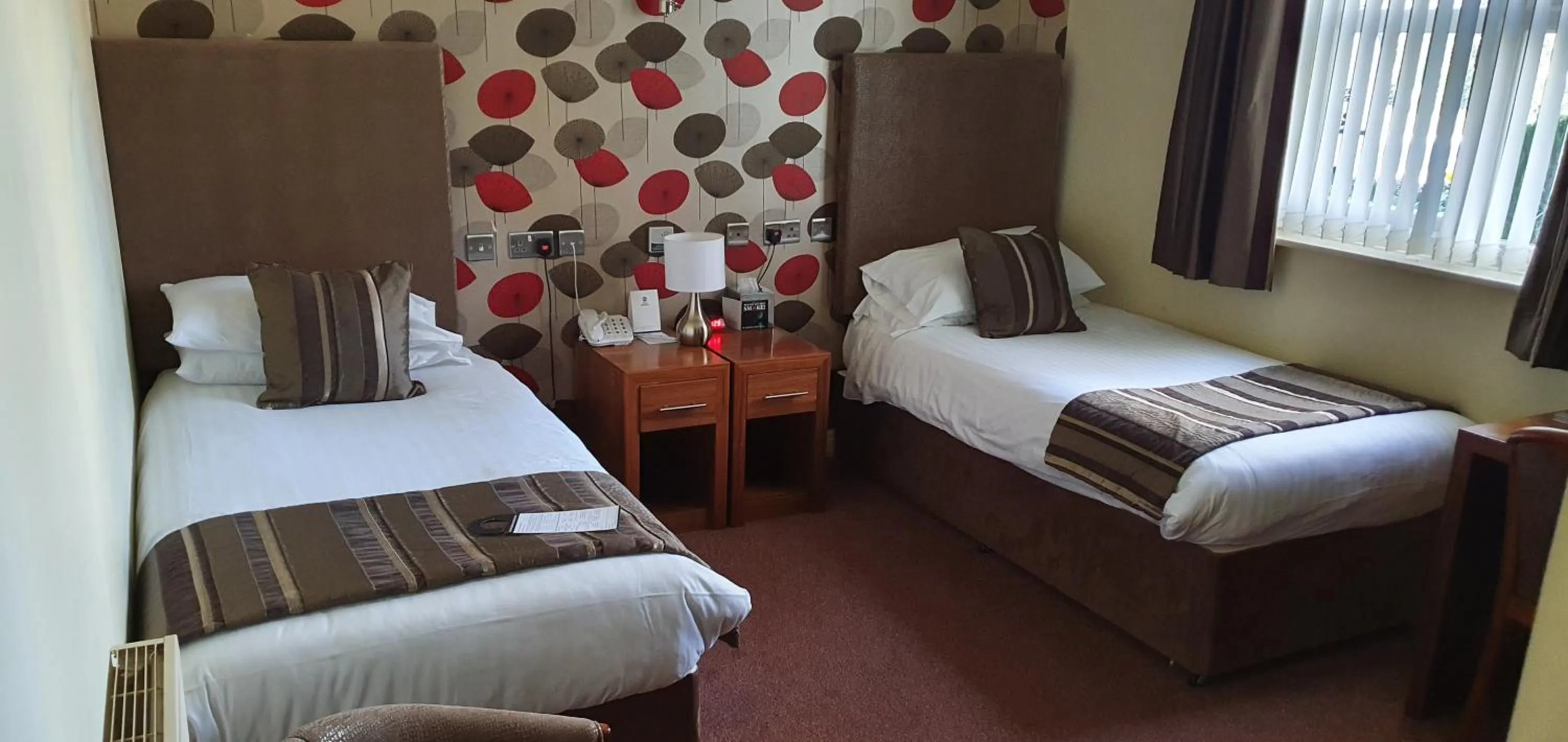 Bed in Oaklands Hall Hotel Sure Hotel Collection by Best Western