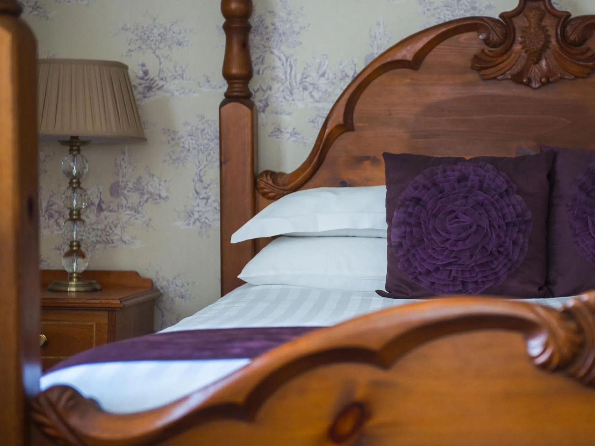 Bedroom, Bed in Oaklands Hall Hotel Sure Hotel Collection by Best Western