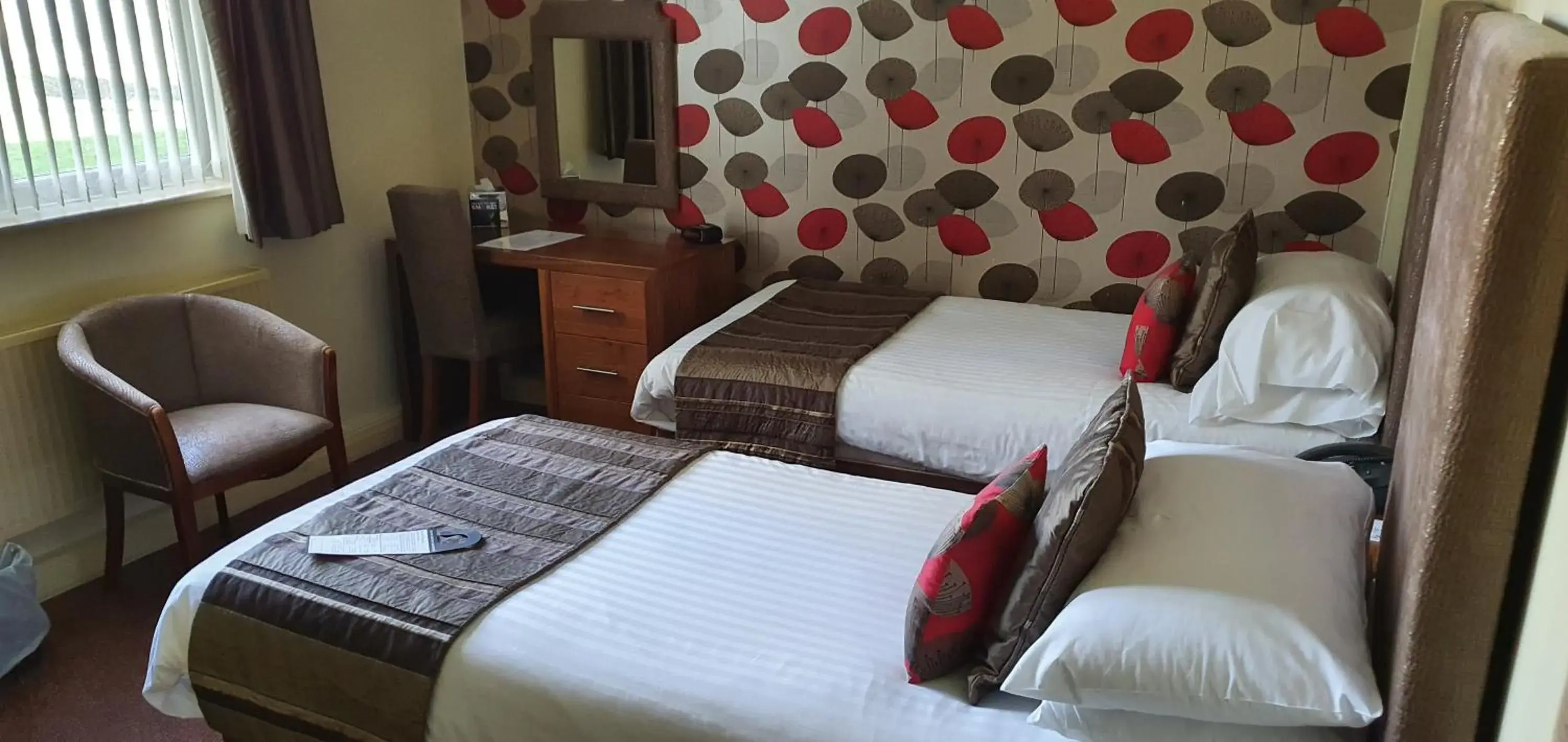 Bedroom, Bed in Oaklands Hall Hotel Sure Hotel Collection by Best Western Bedroom, Bed in Oaklands Hall Hotel Sure Hotel Collection by Best Western