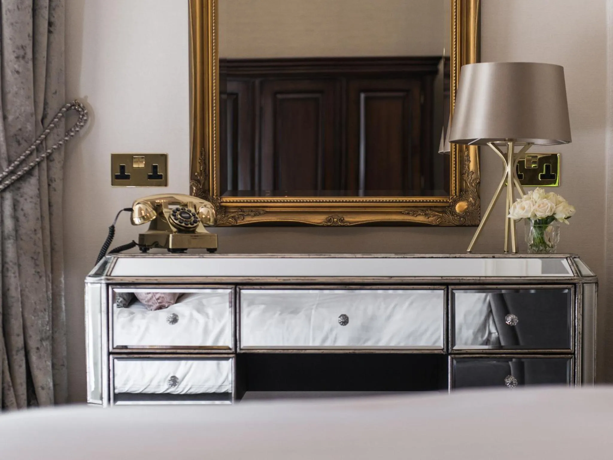 Bedroom, Bed in Oaklands Hall Hotel Sure Hotel Collection by Best Western