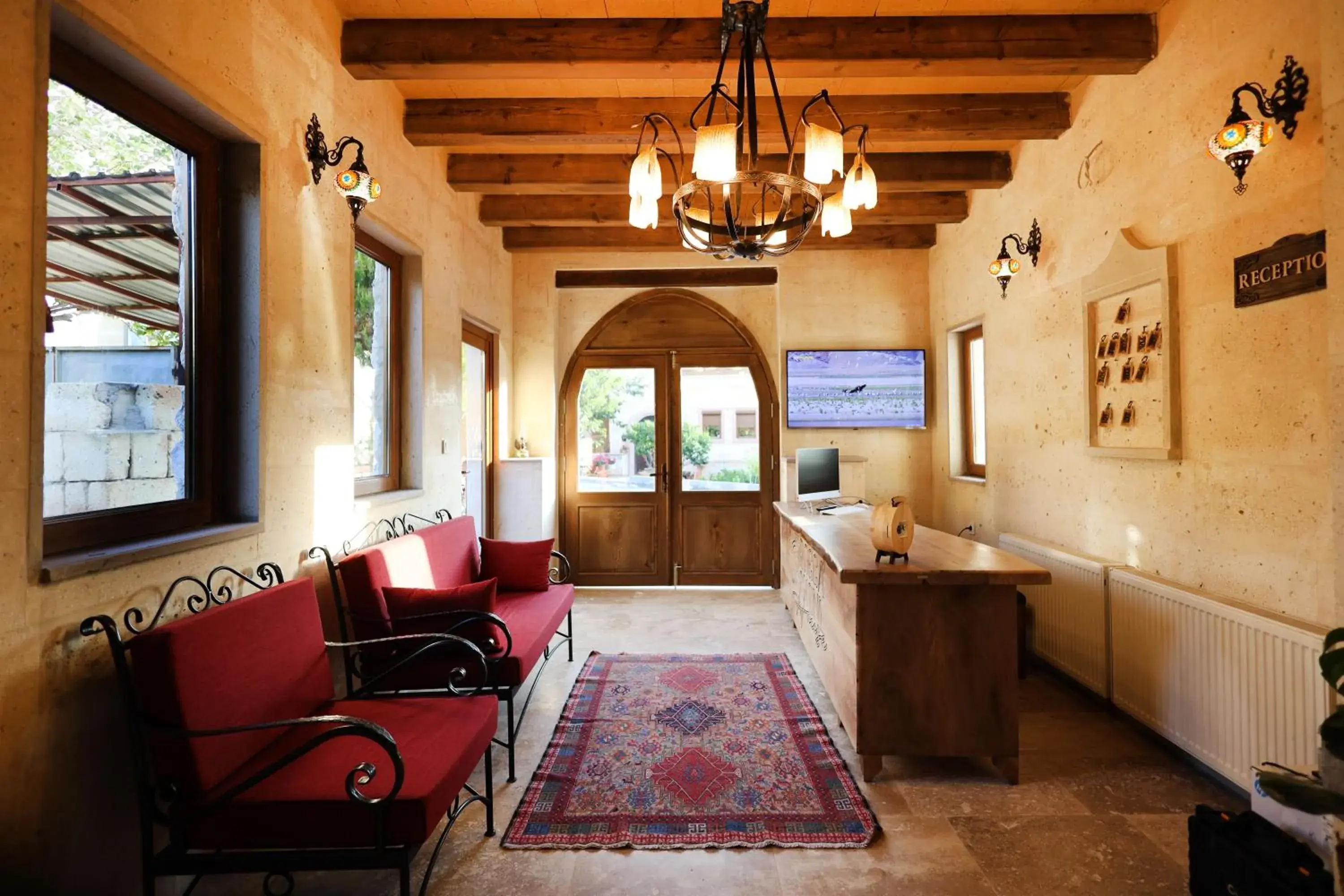 Lobby or reception in Rocca Stone House Lobby or reception in Rocca Stone House
