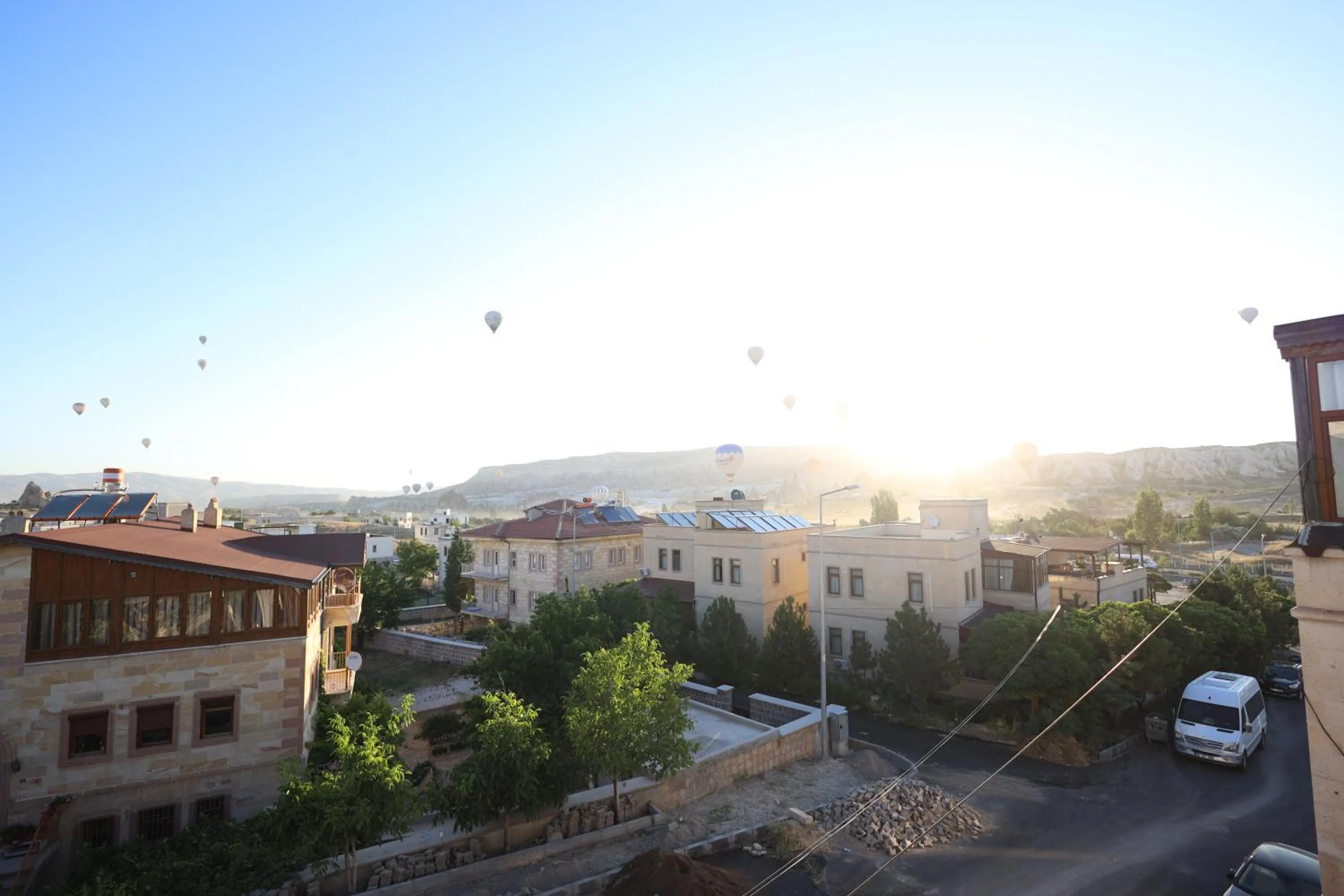 City view in Rocca Stone House