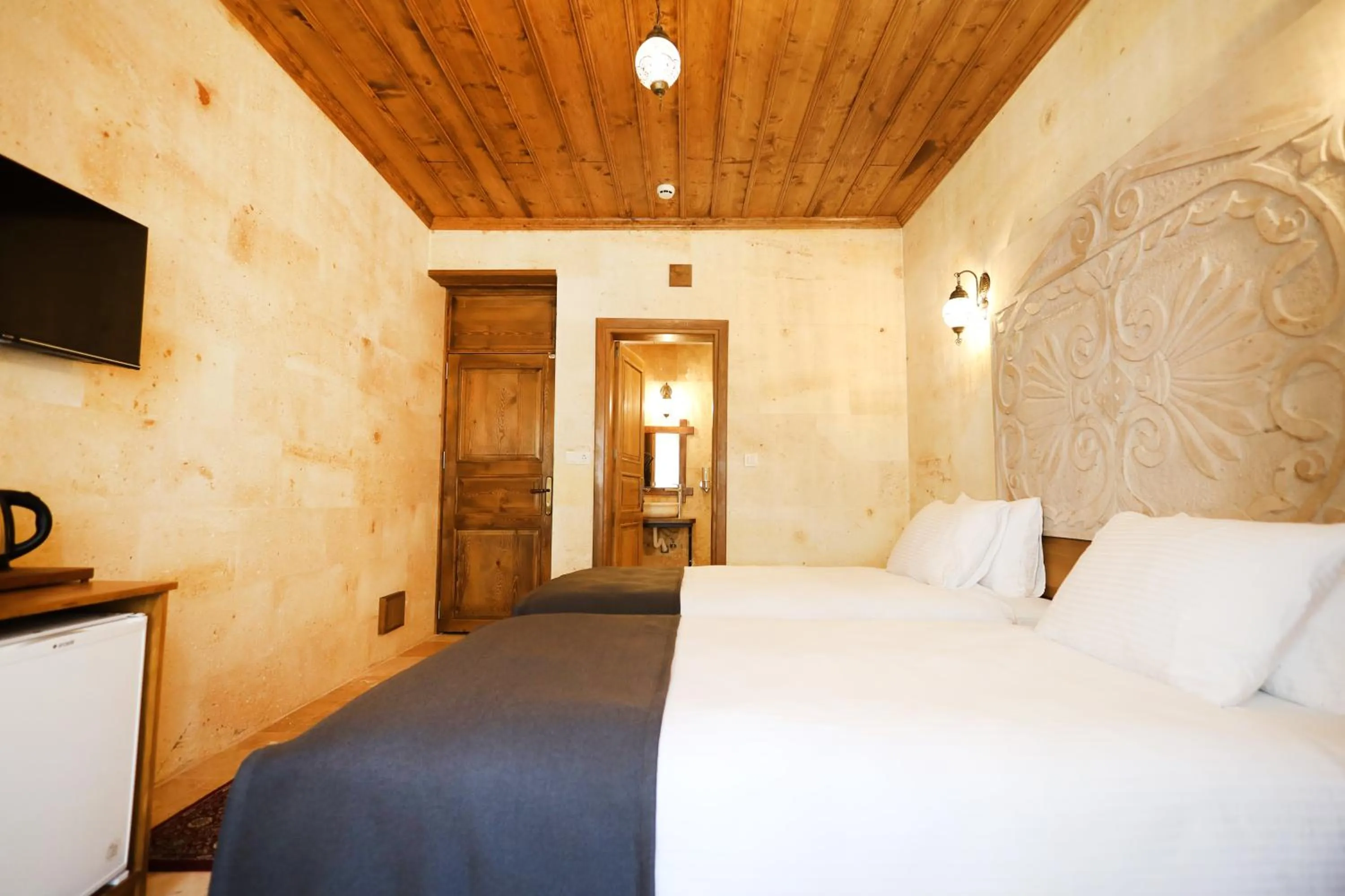 Bed in Rocca Stone House