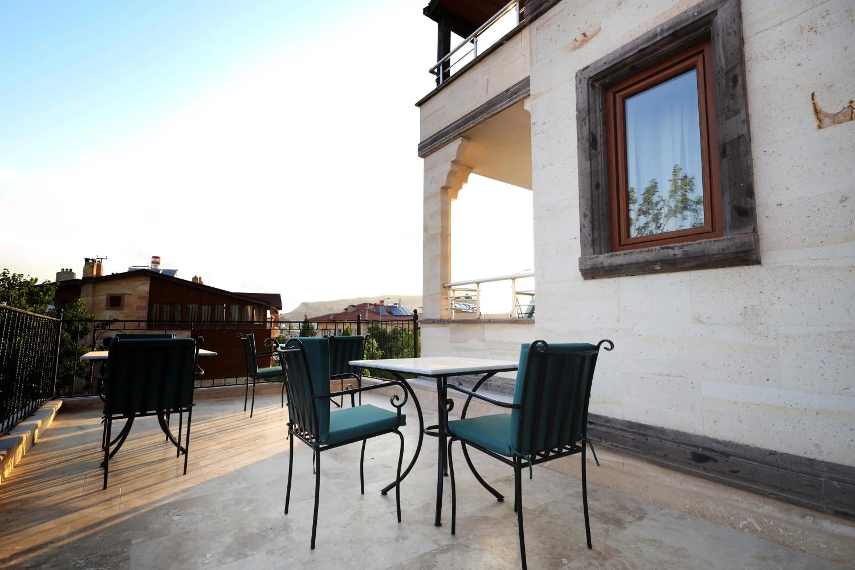 Patio in Rocca Stone House