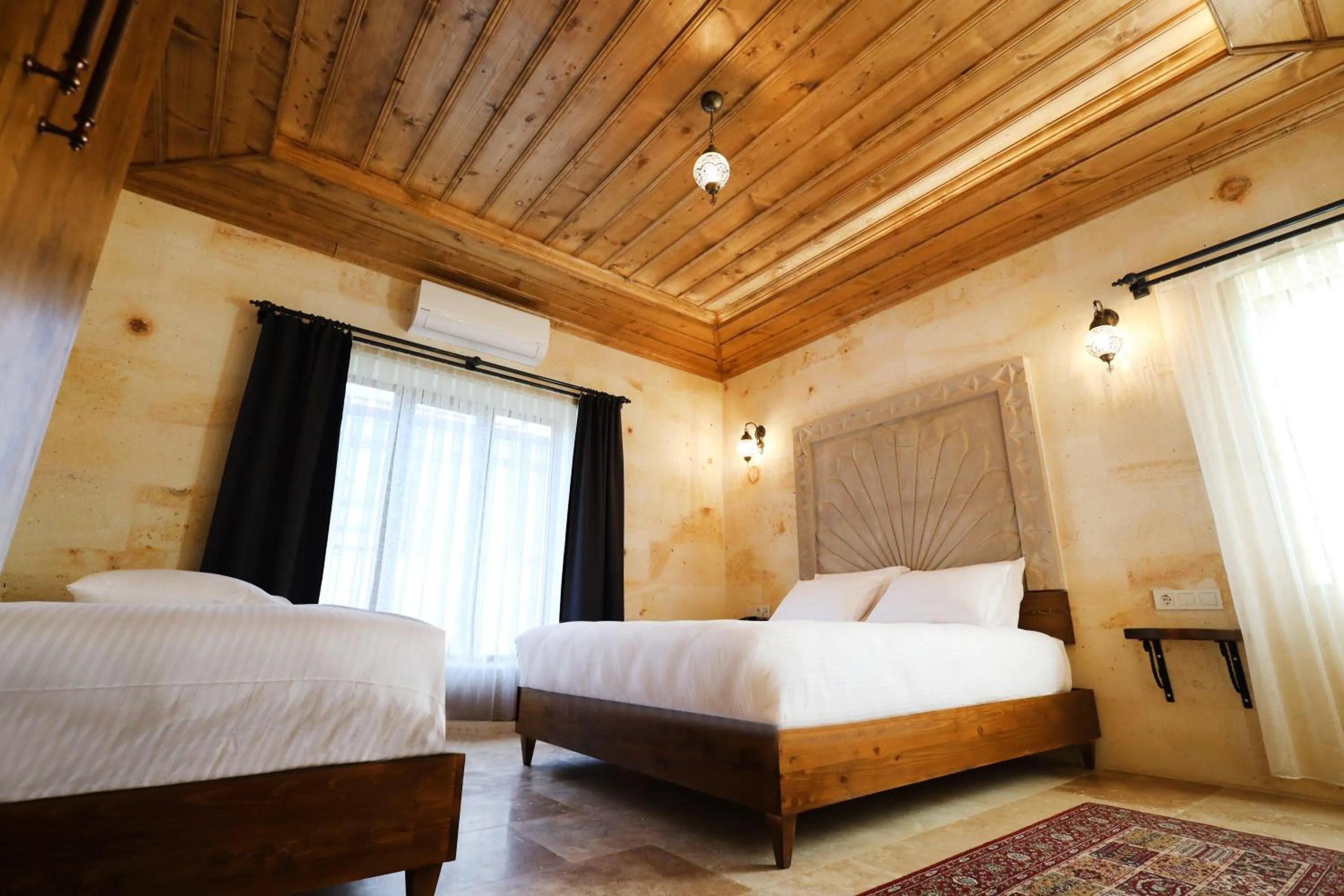 Bed in Rocca Stone House