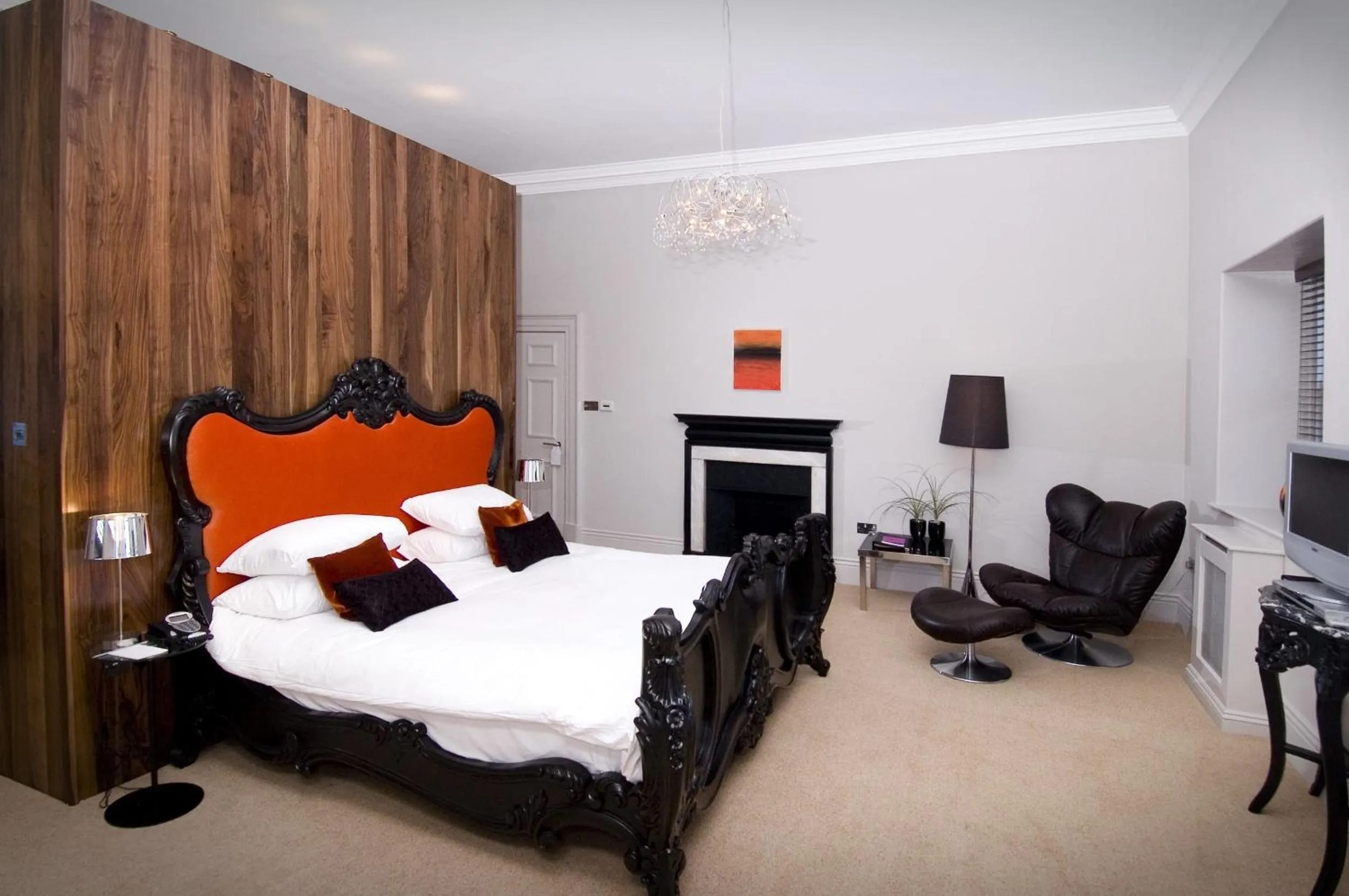 Bedroom, Bed in Aston Hall Hotel, BW Signature Collection