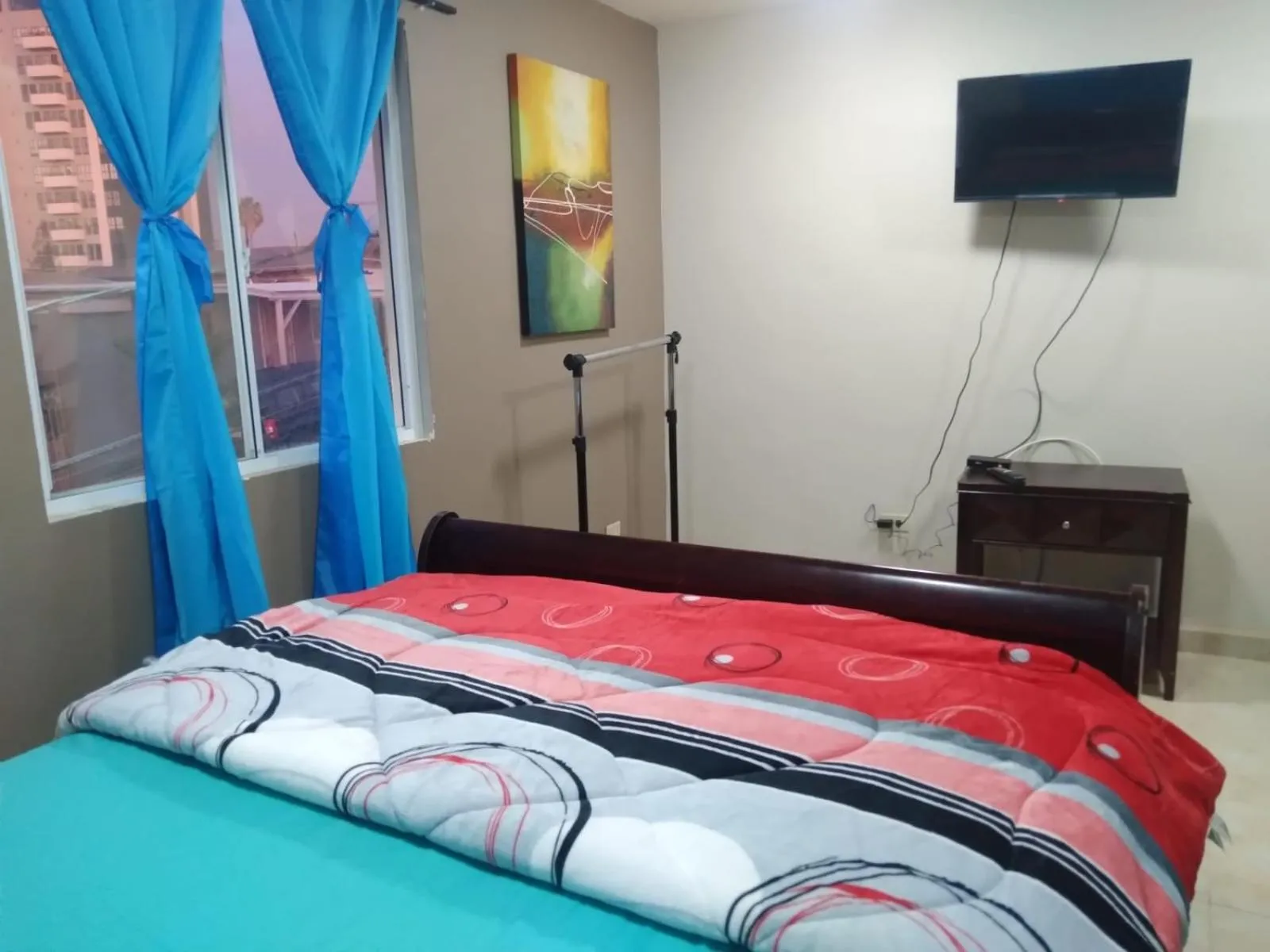 Bed in Departamentos velasco