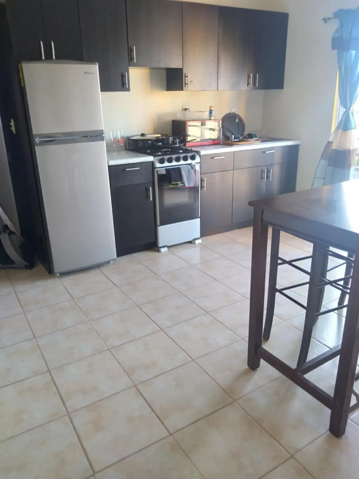 Kitchen or kitchenette in Departamentos velasco