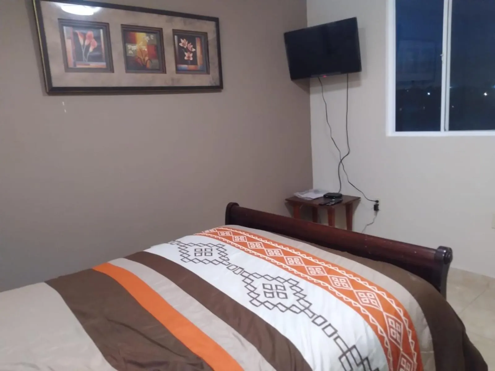 Bed in Departamentos velasco