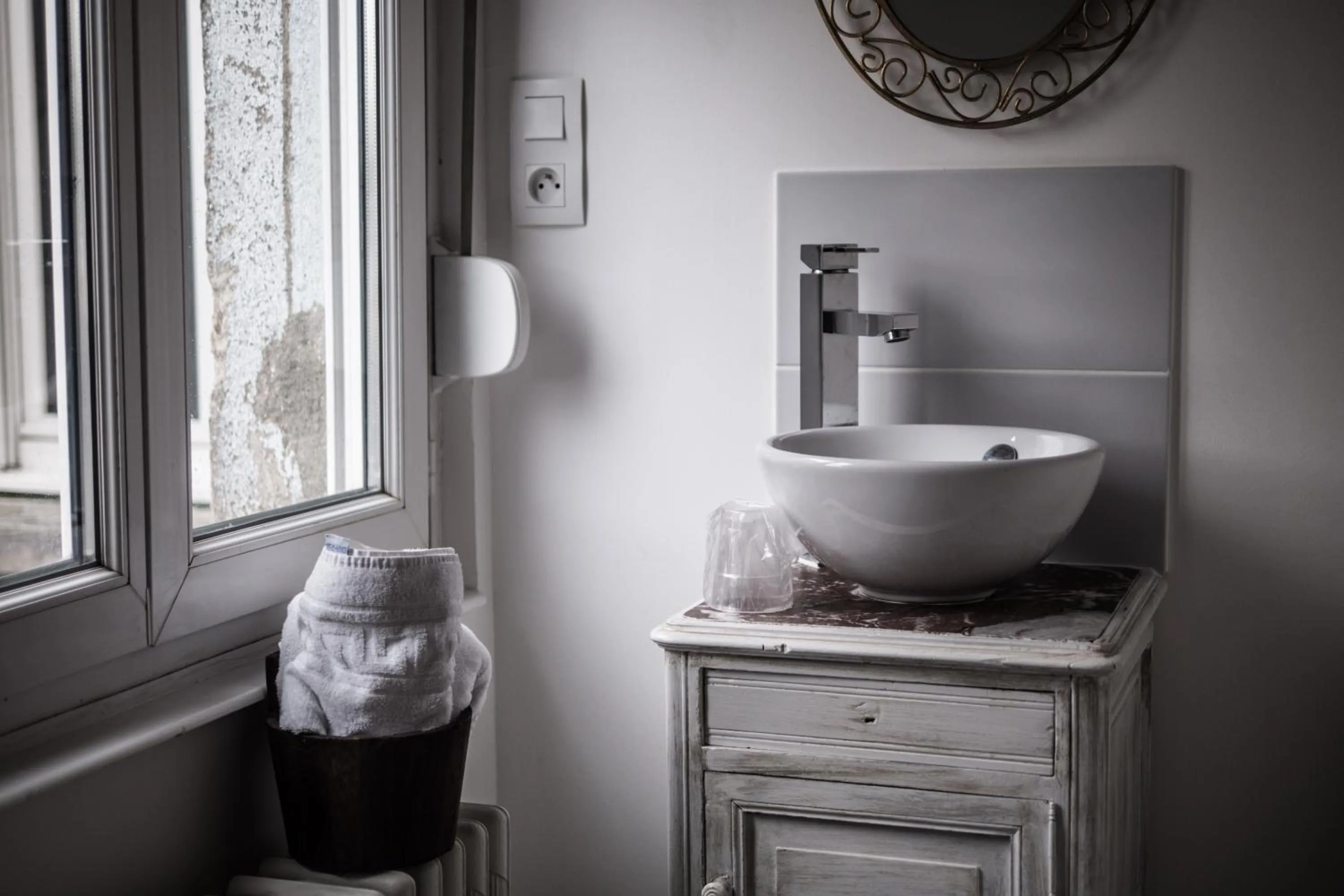 Bathroom in Le Bannier Hotel Restaurant