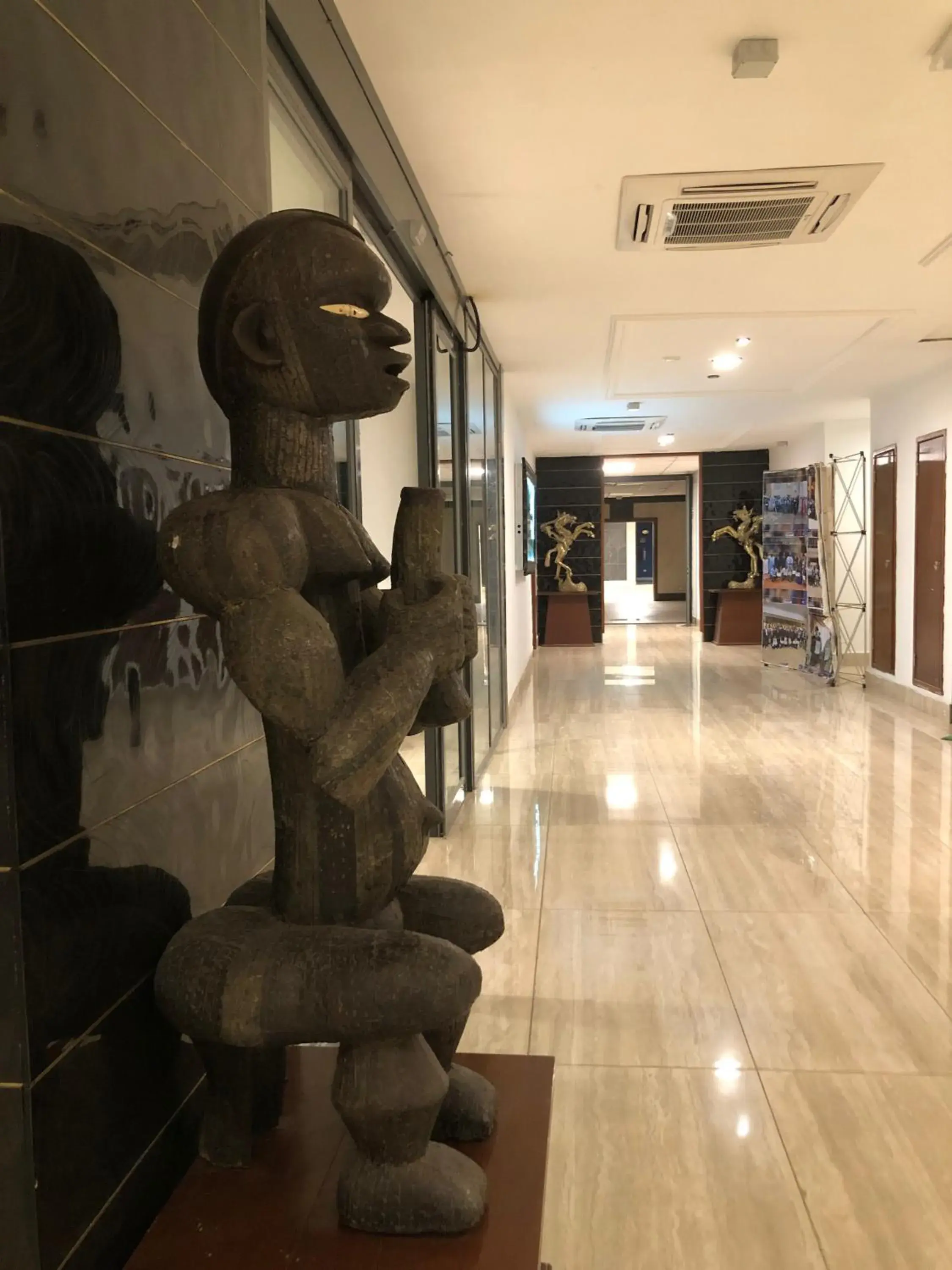 Lobby or reception in Hotel Franco Yaounde Lobby or reception in Hotel Franco Yaounde