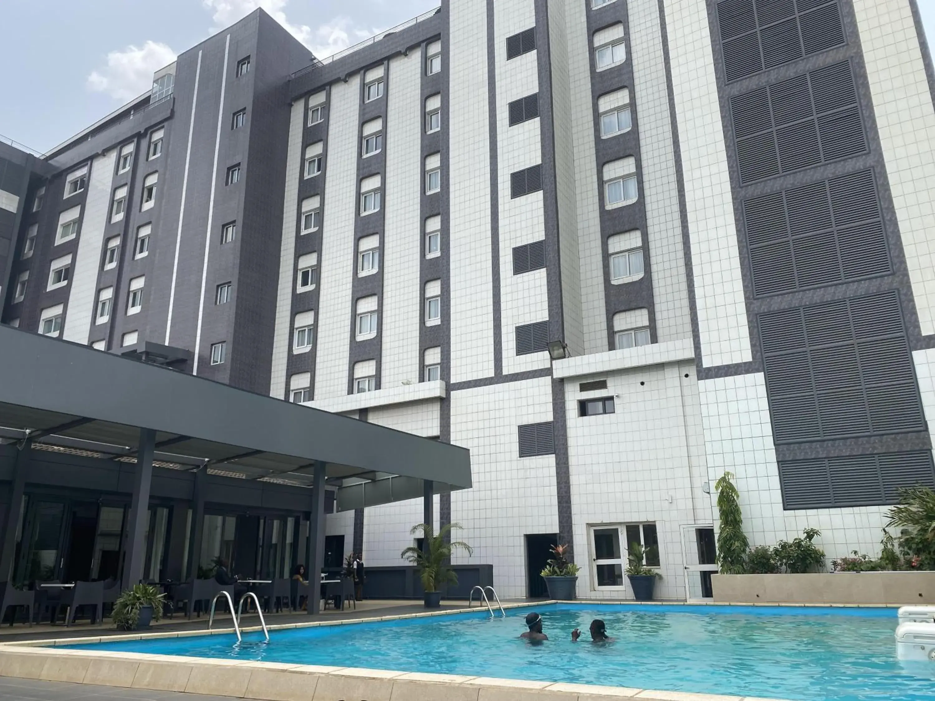 Swimming pool in Hotel Franco Yaounde Swimming pool in Hotel Franco Yaounde